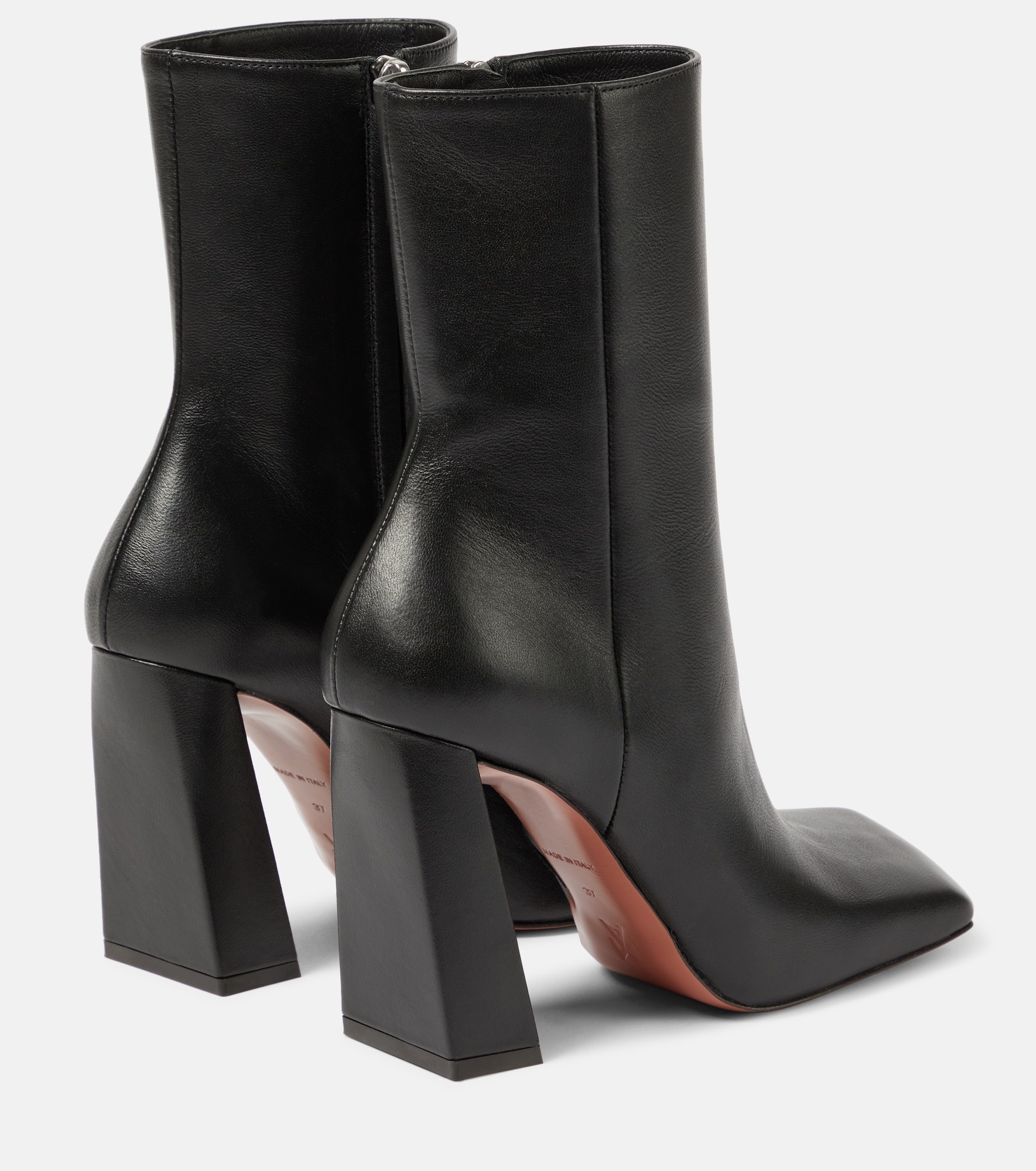 Marine 95 leather ankle boots - 3