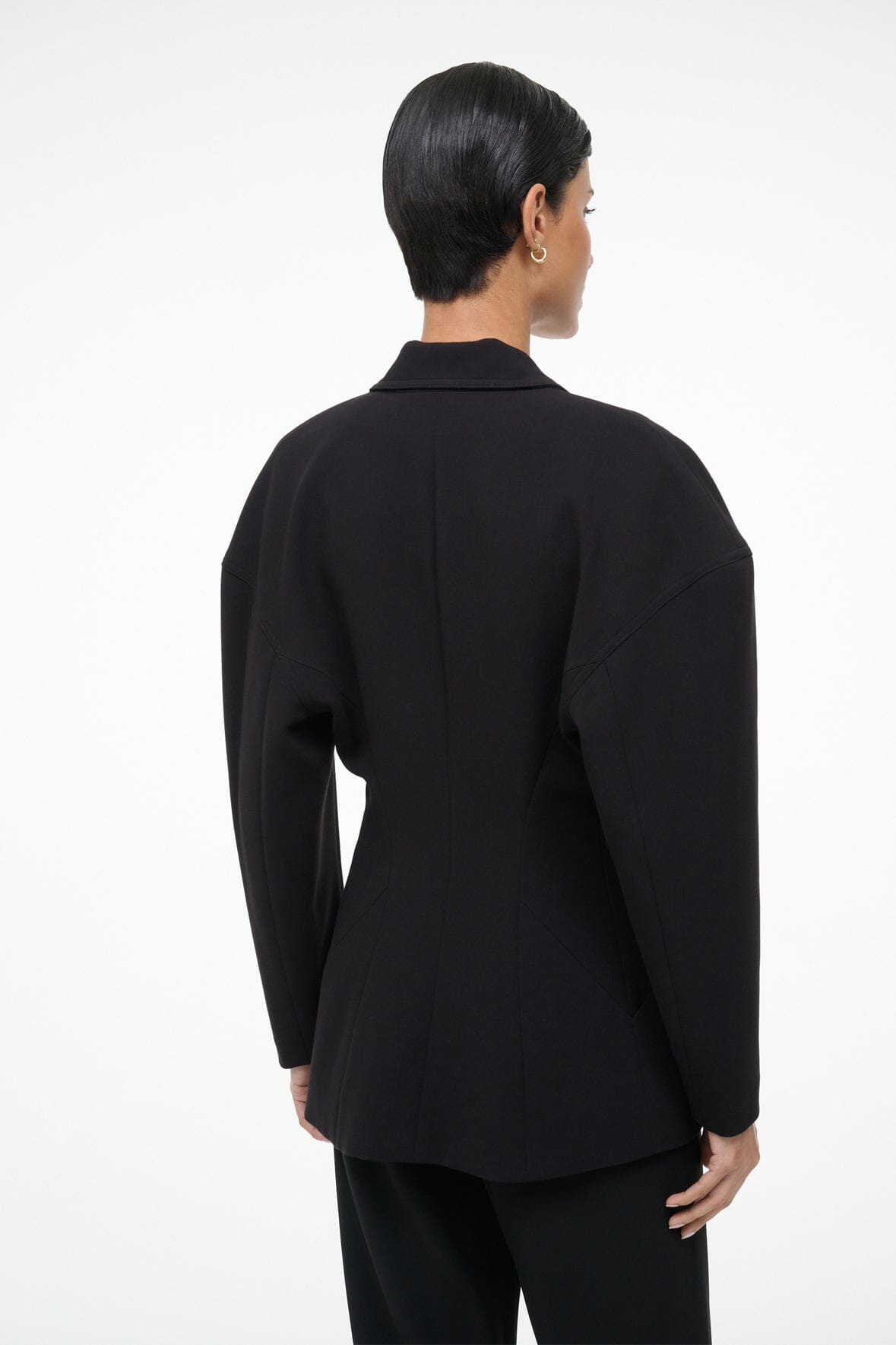 STAUD COLE BLAZER BLACK - 4