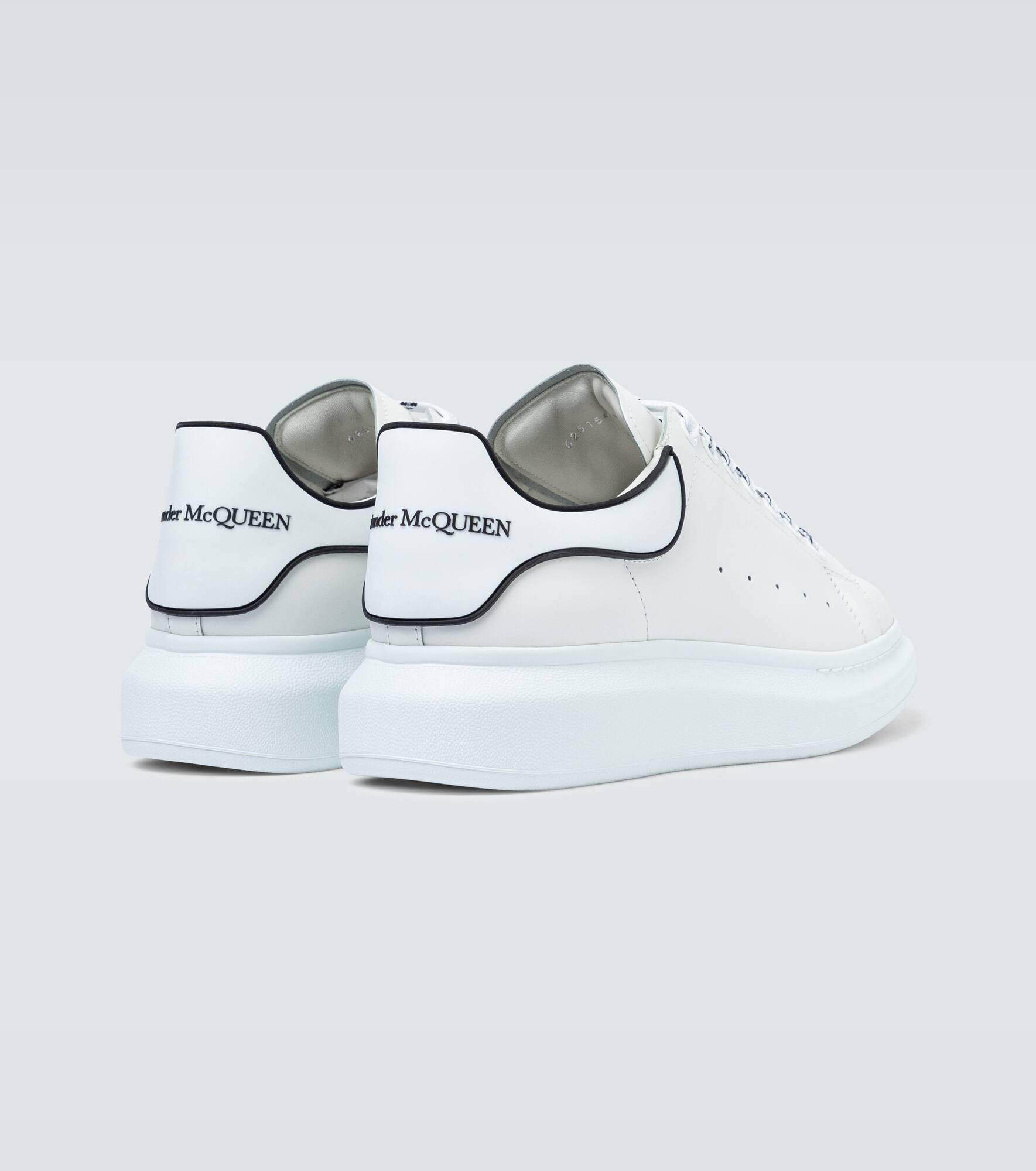 Oversized leather sneakers - 5