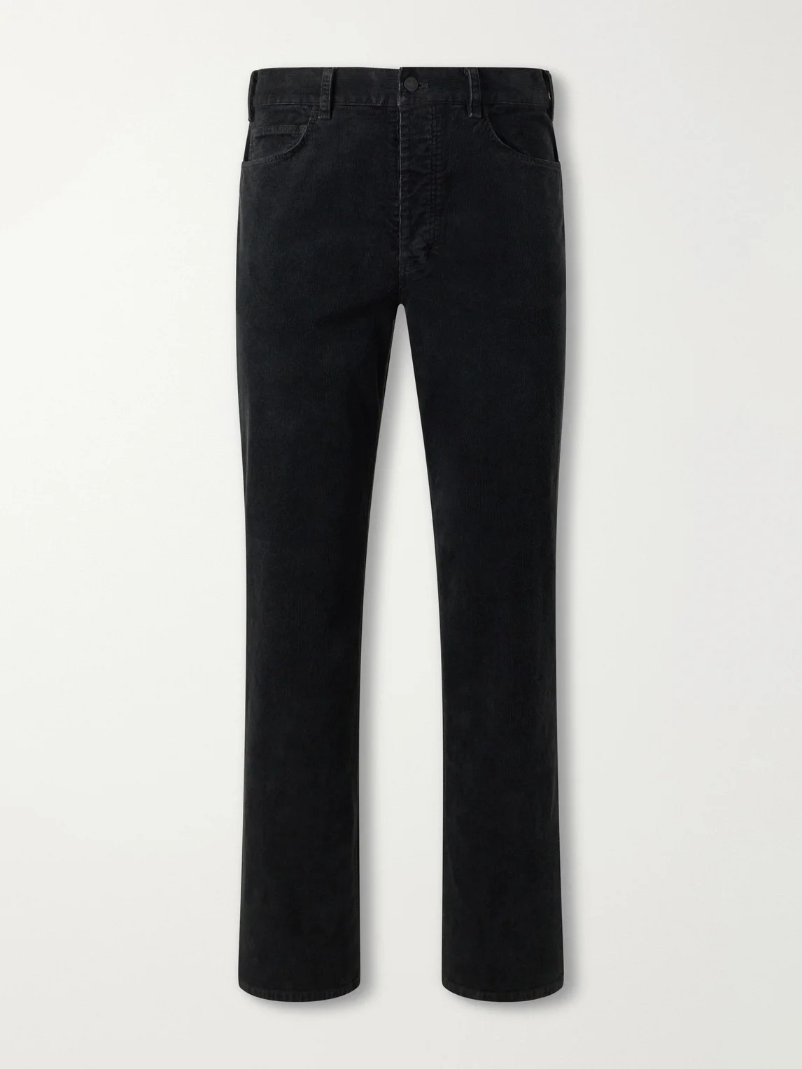 Billie Straight-Leg Cotton-Blend Corduroy Trousers - 1