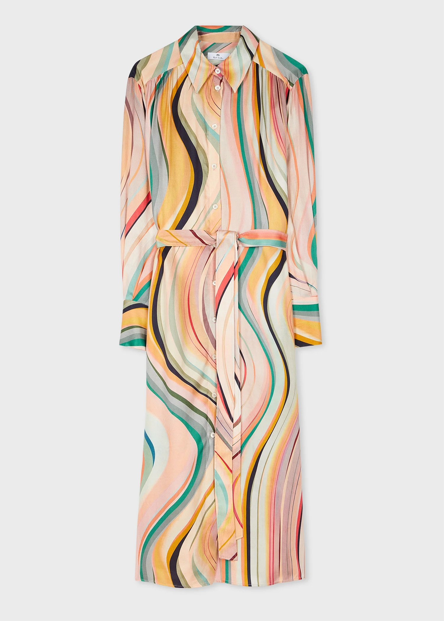 Women's 'Dusky Swirl' Shirt Dress - 1