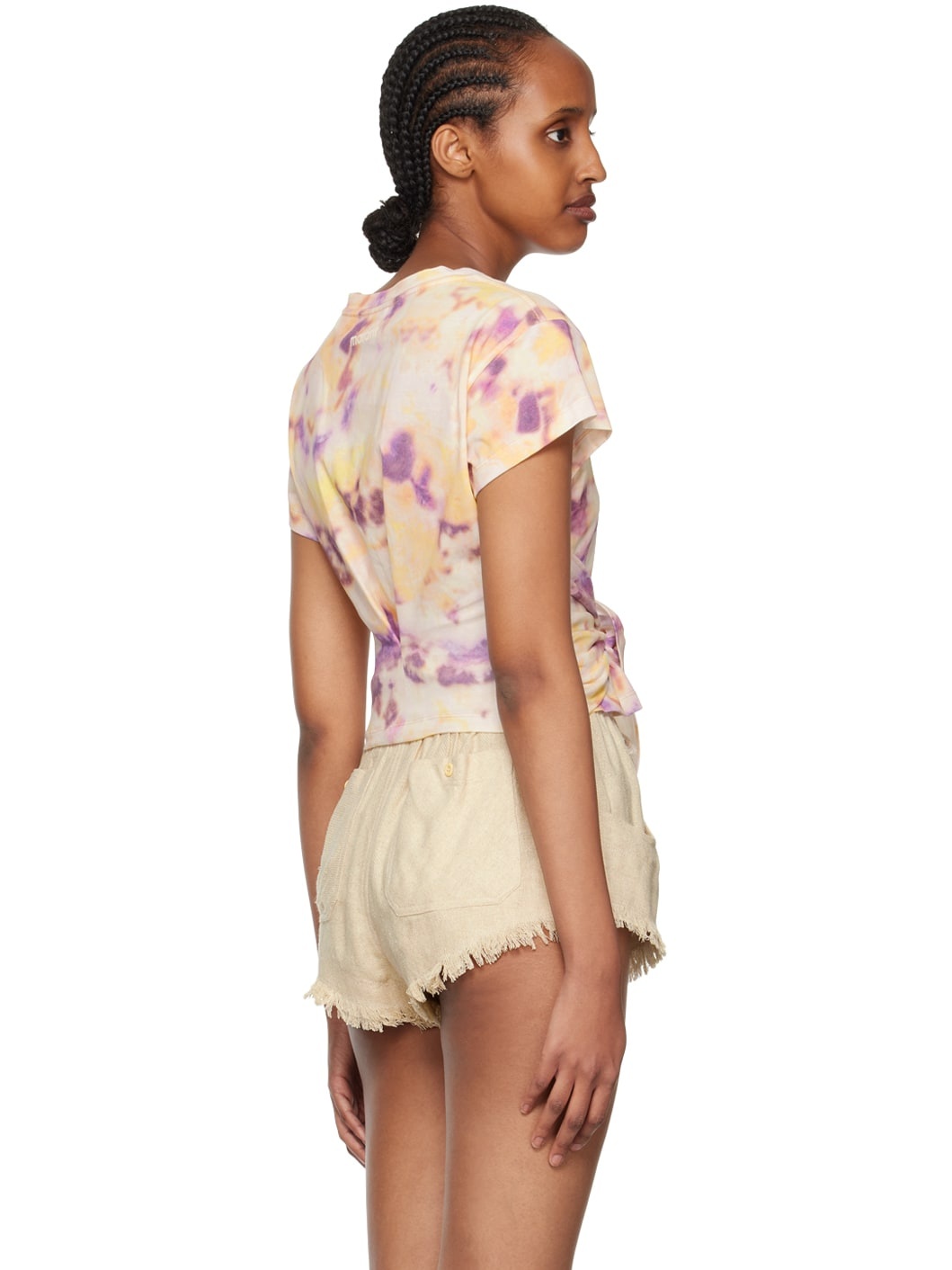 Yellow & Purple Zodya T-Shirt - 3