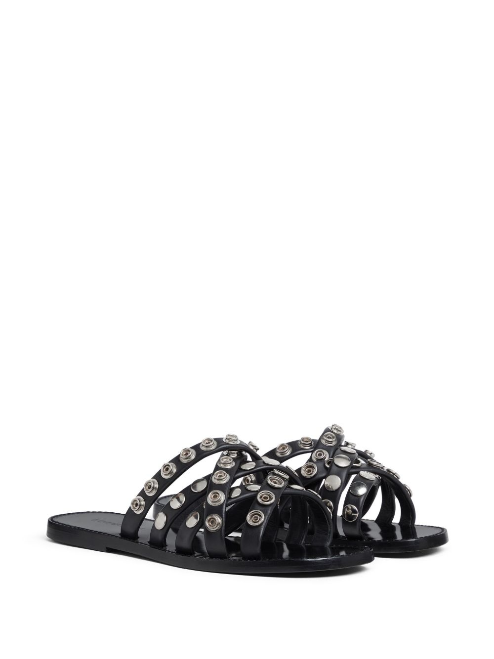 stud-embellished sandals - 2