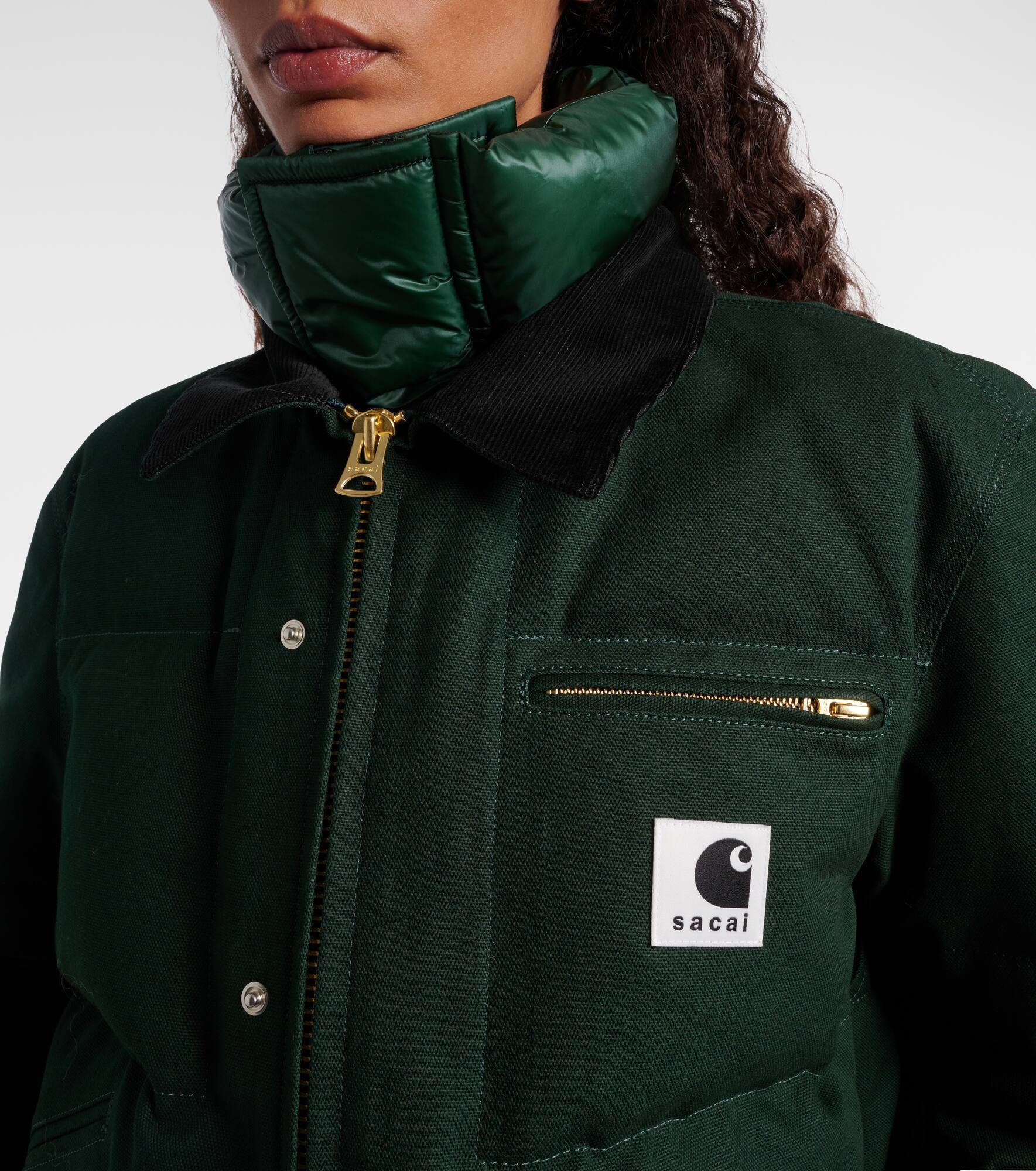 x Carhartt cotton-blend down jacket - 4