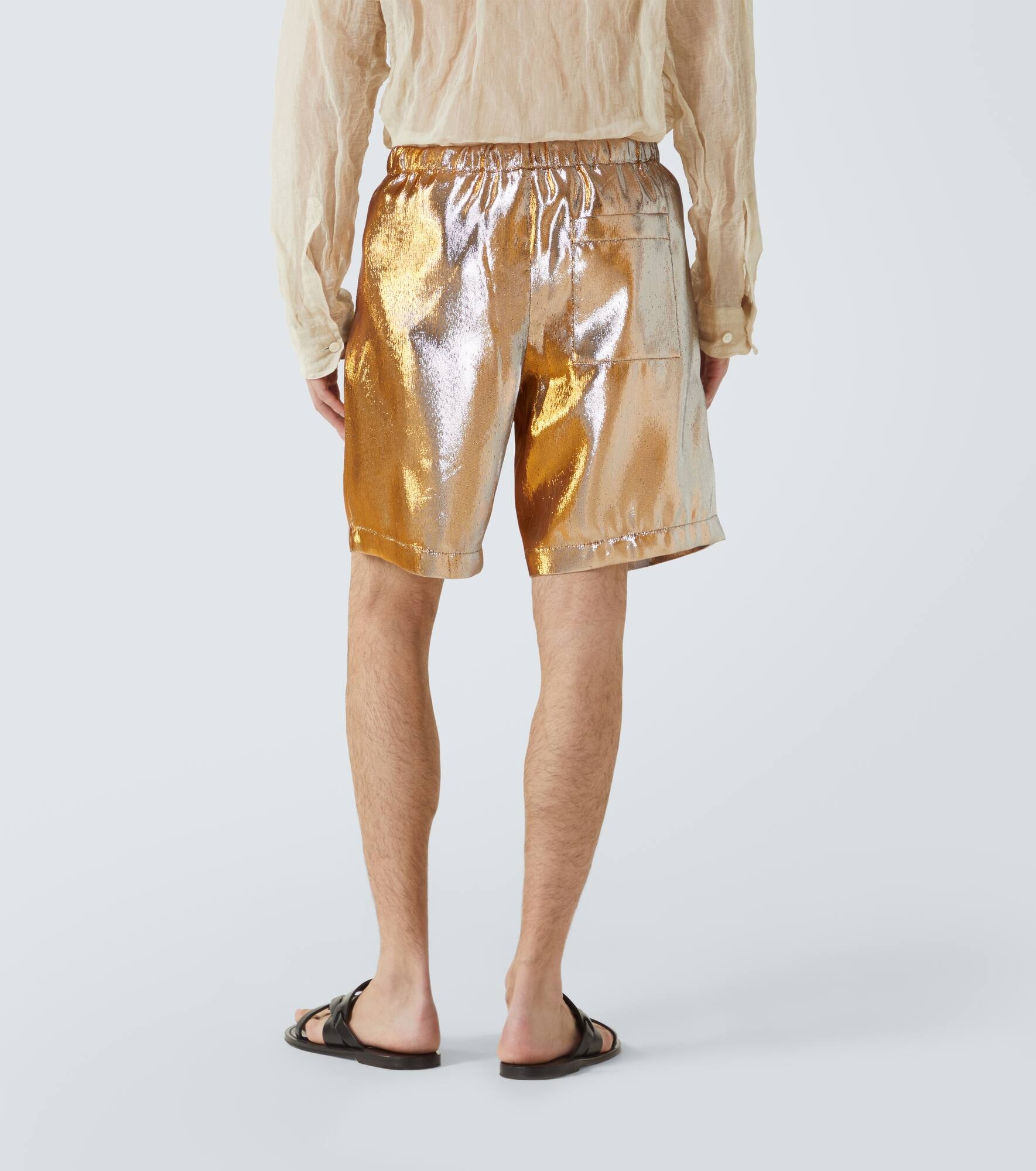 Metallic shorts - 4