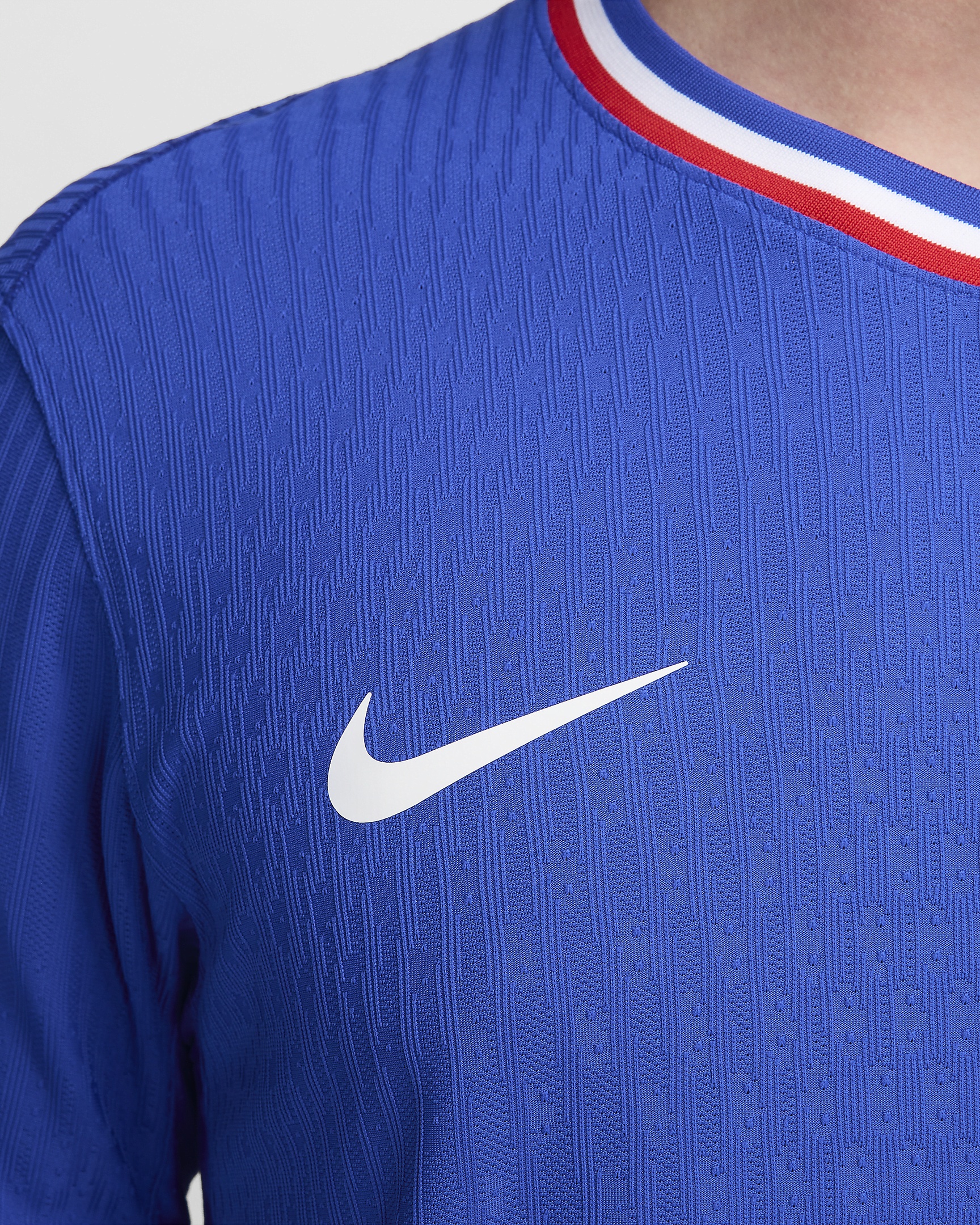 FFF (Team) 2024/25 Match Home Nike Men's Dri-FIT ADV Soccer Authentic Jersey - 4