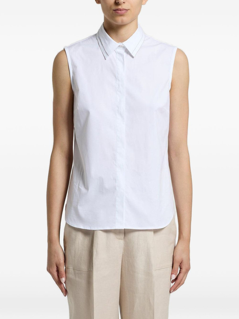 PESERICO sleeveless shirt outlook