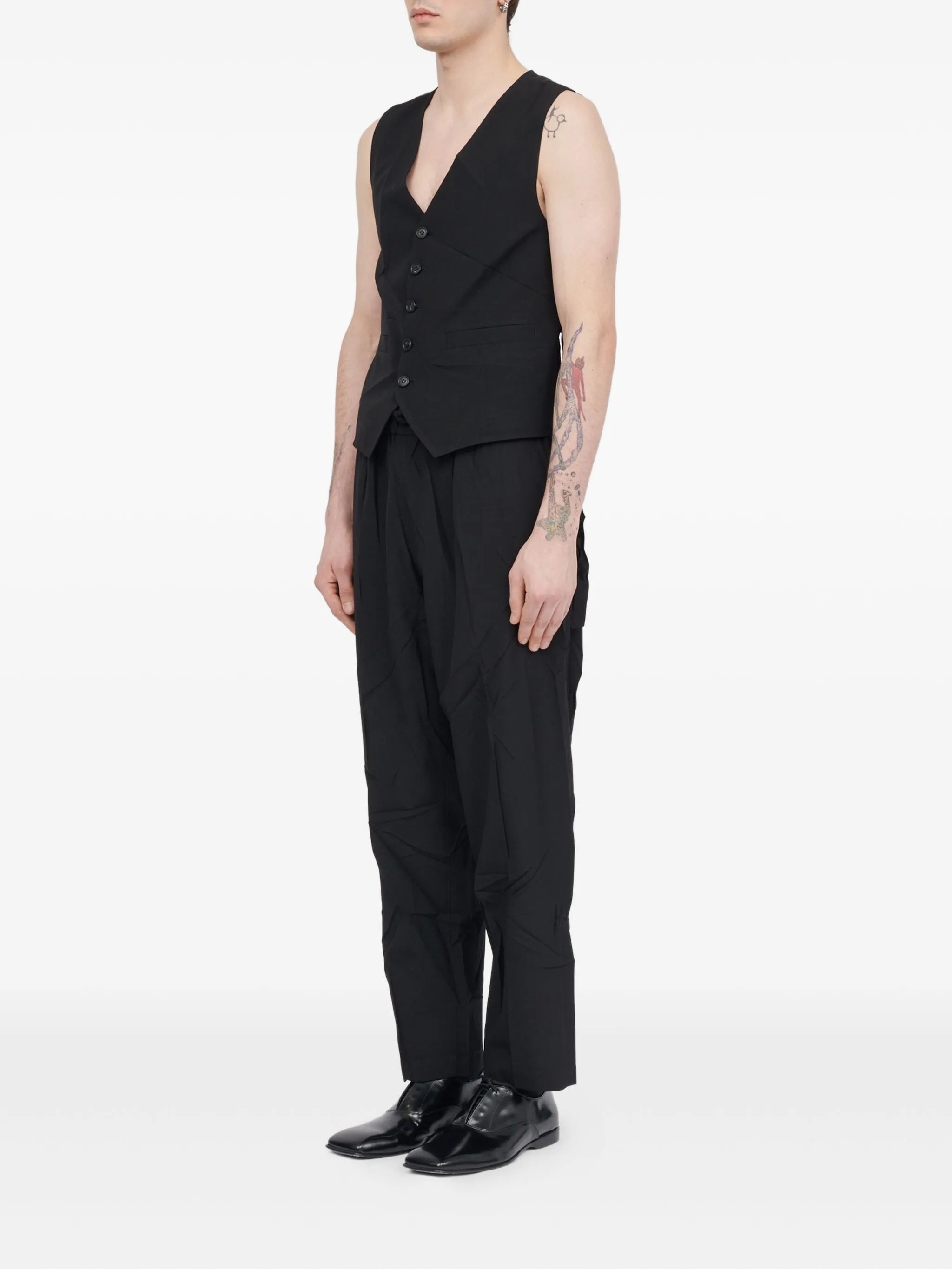 Mm6 Maison Margiela Single-breasted Waistcoat - 6