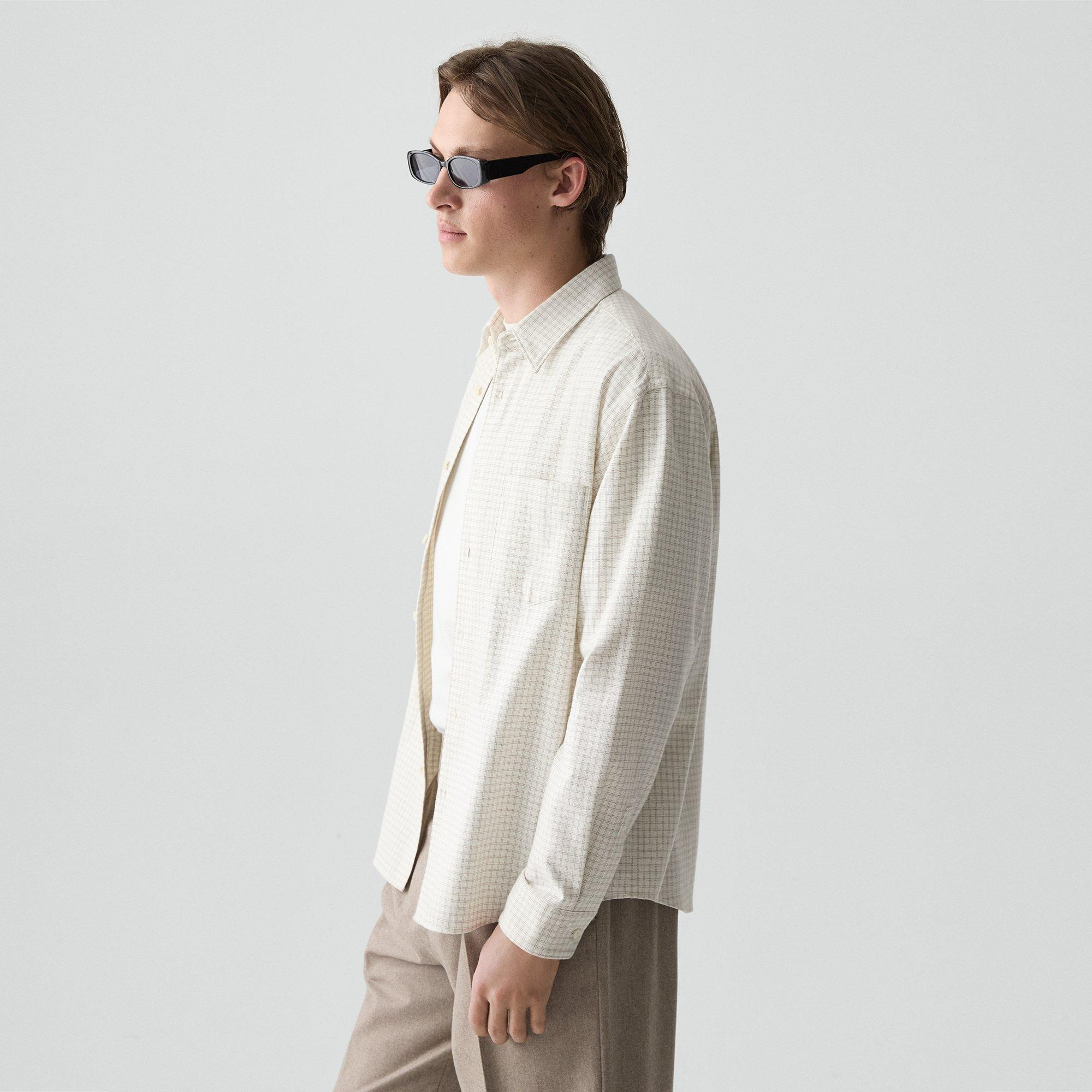 Weekend Shirt in Cotton Check - 3