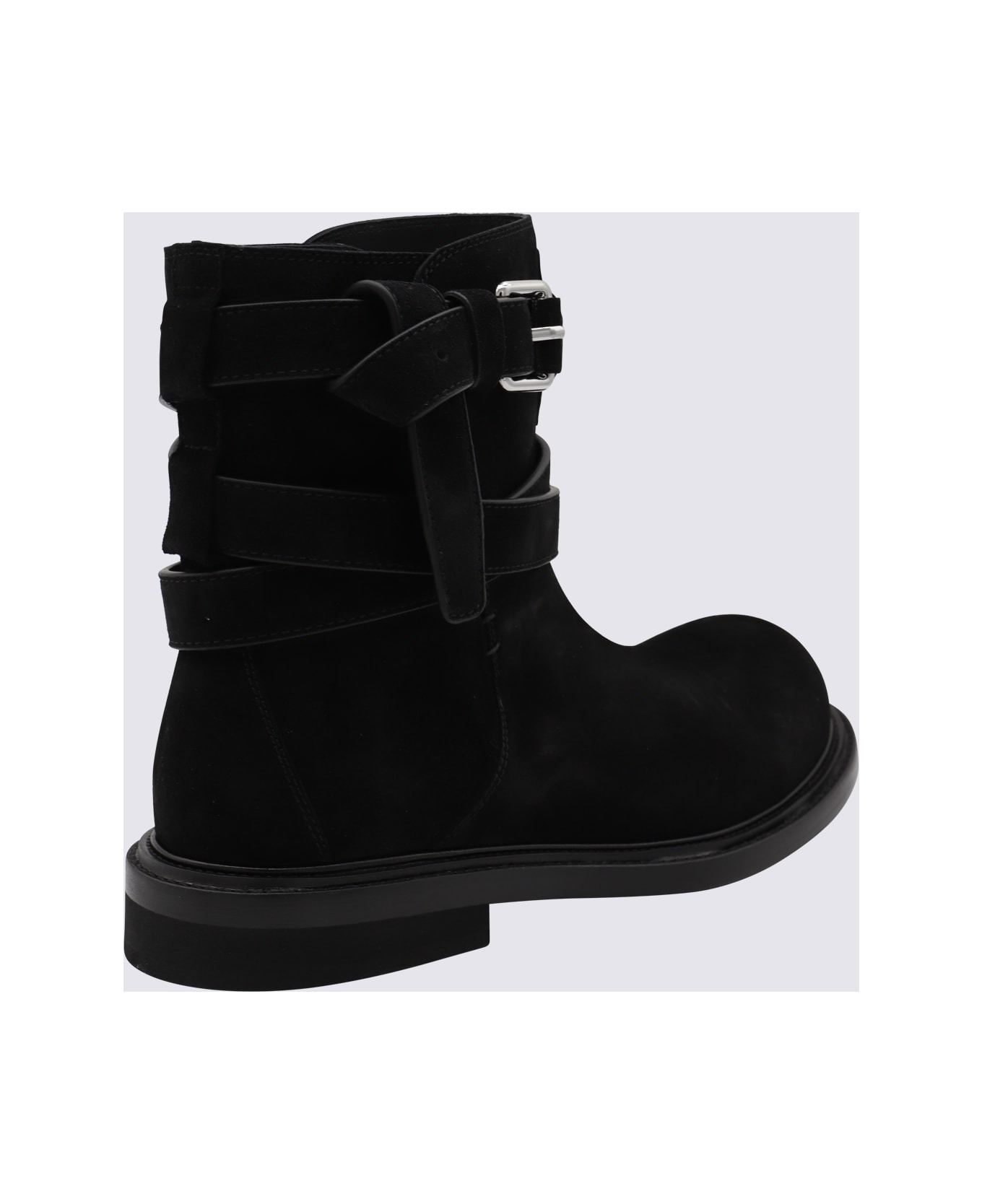 Black Leather Boots - 3