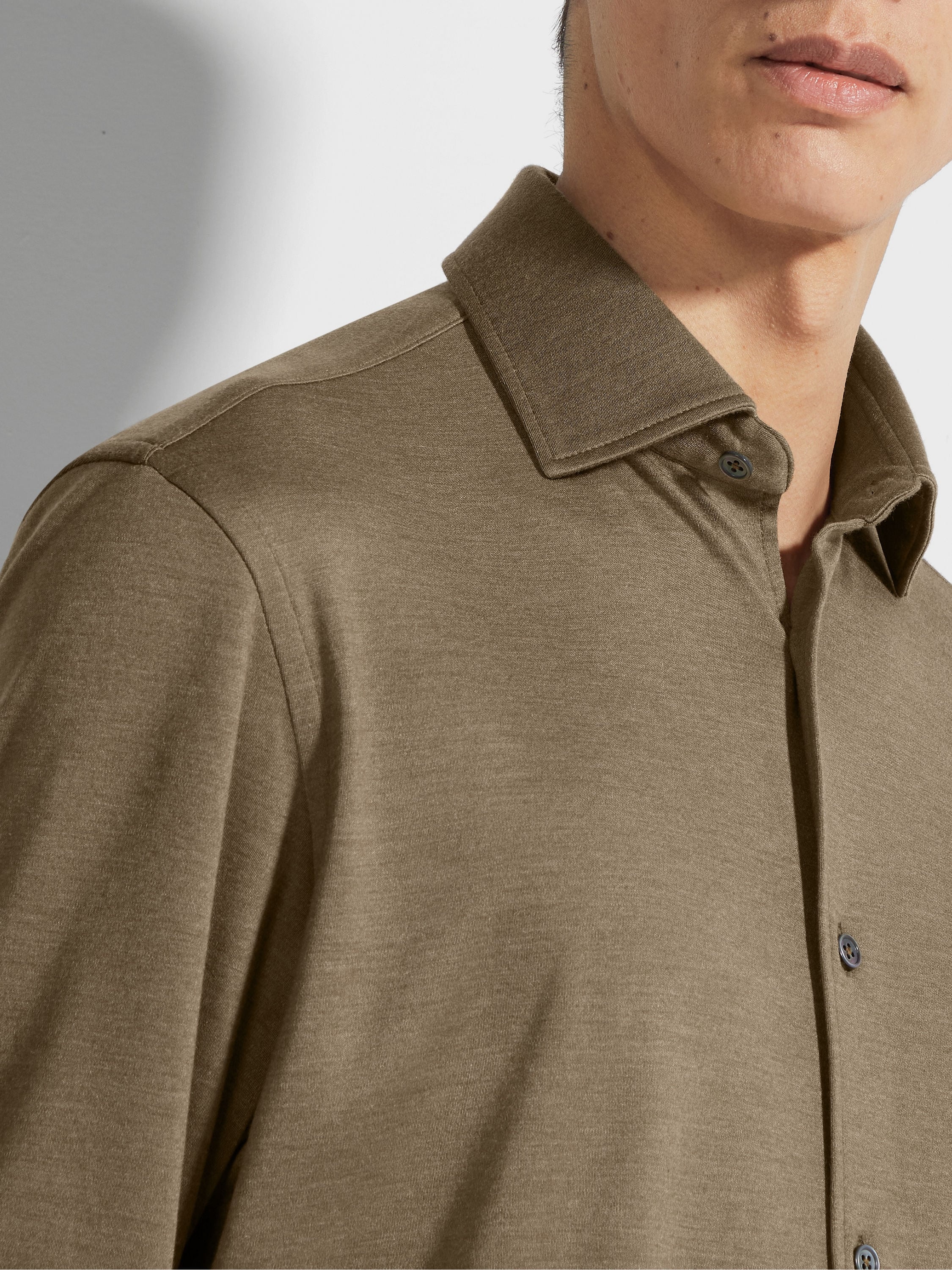 CASHMERE AND SILK SHIRT - 3