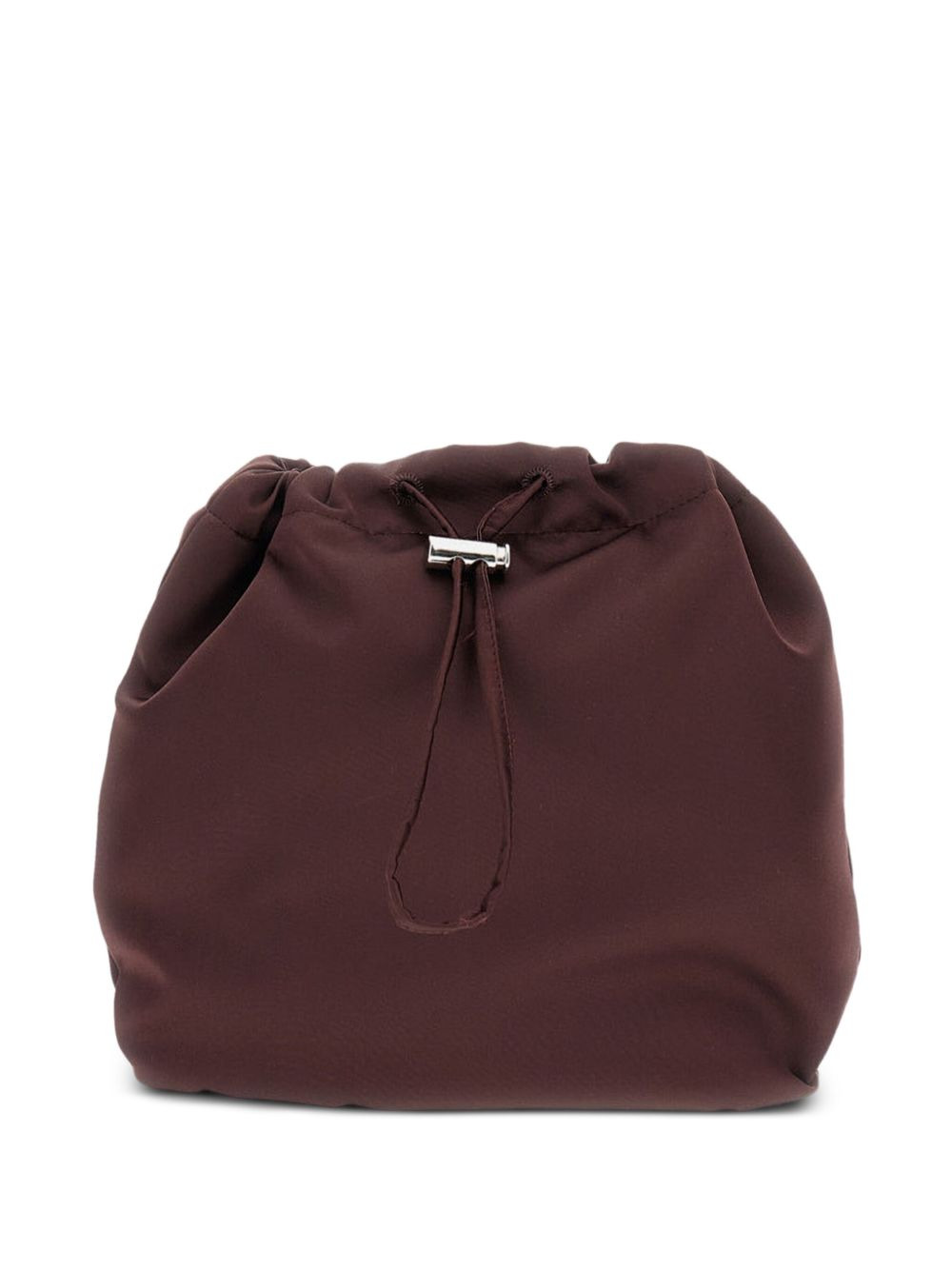 drawstring-fastening clutch bag - 1
