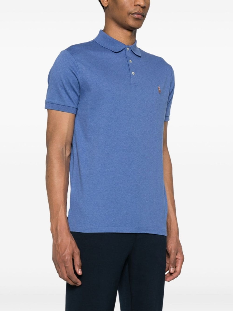 embroidered-logo cotton polo shirt 3