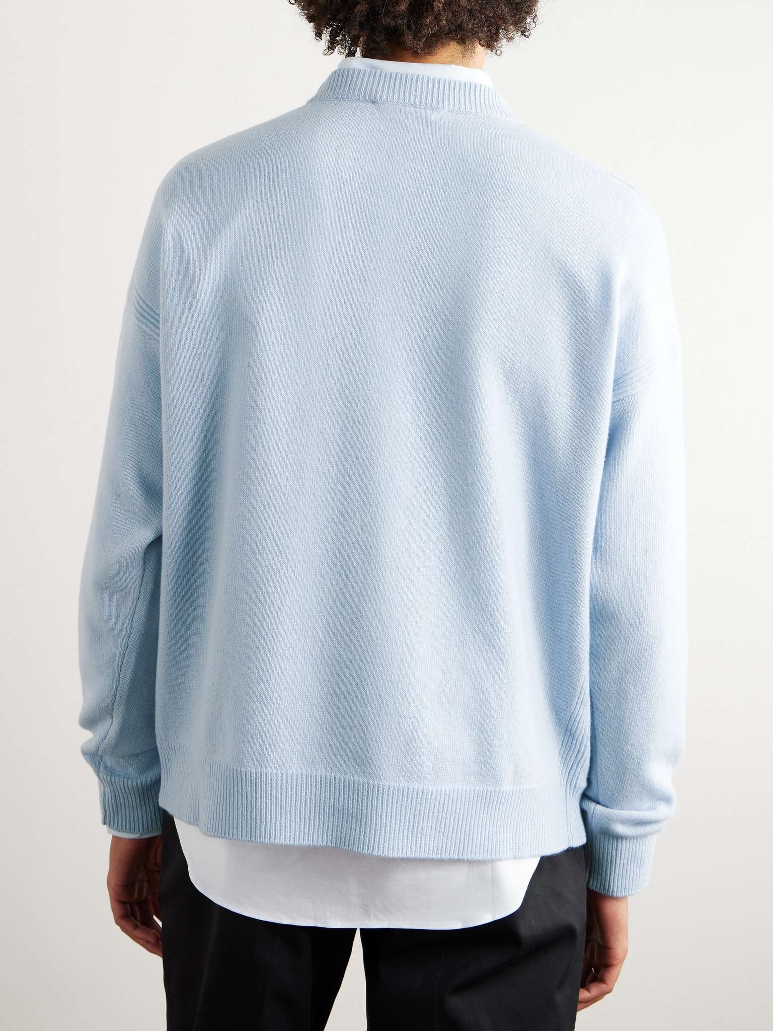 Logo-Intarsia Wool Sweater - 3