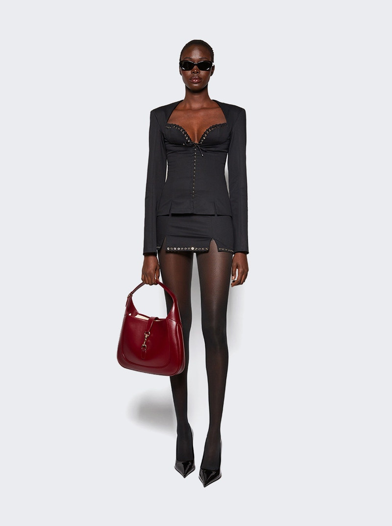 LUDOVIC DE SAINT SERNIN Lisette Mini Skirt Black outlook