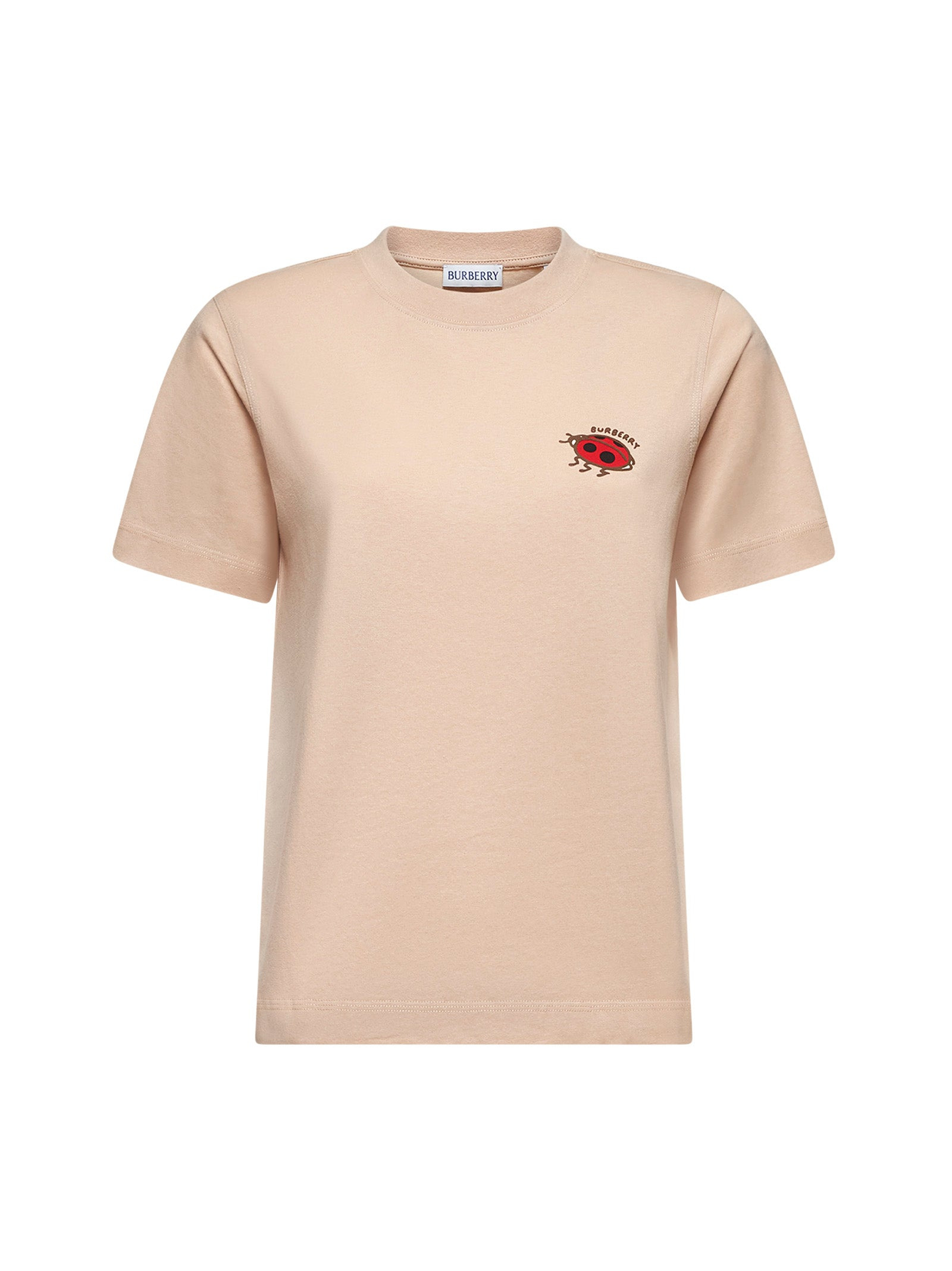 Burberry Women Nude Ladybug Print T-Shirt<Br/> - 1