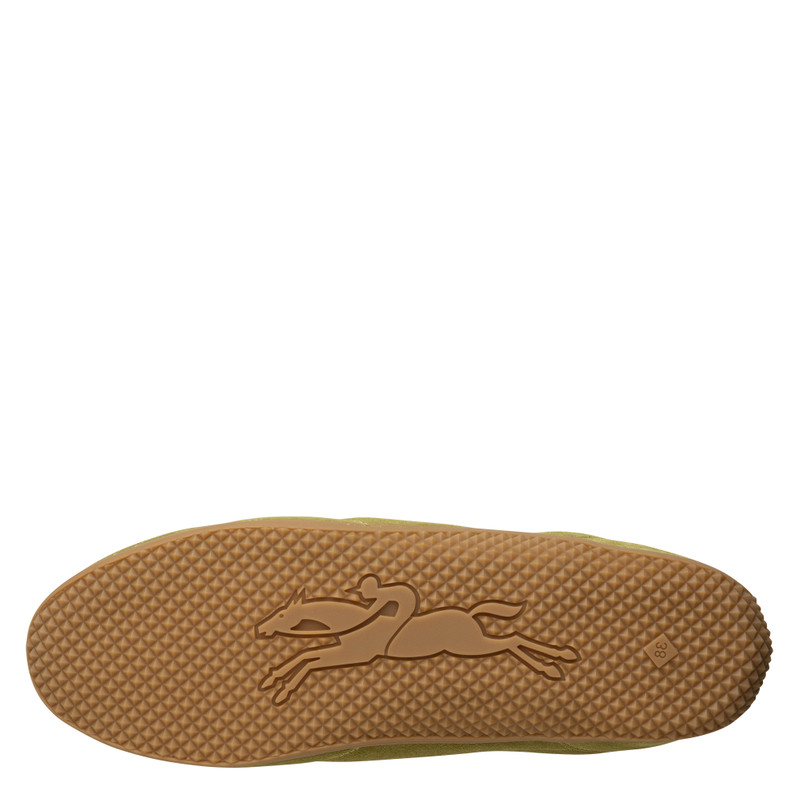 On-The-Go Sneakers Pistachio - Leather 6