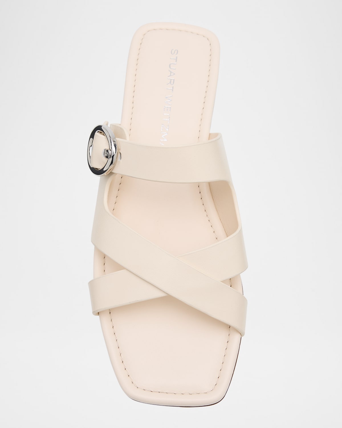Villa Leather Slide Sandals - 5