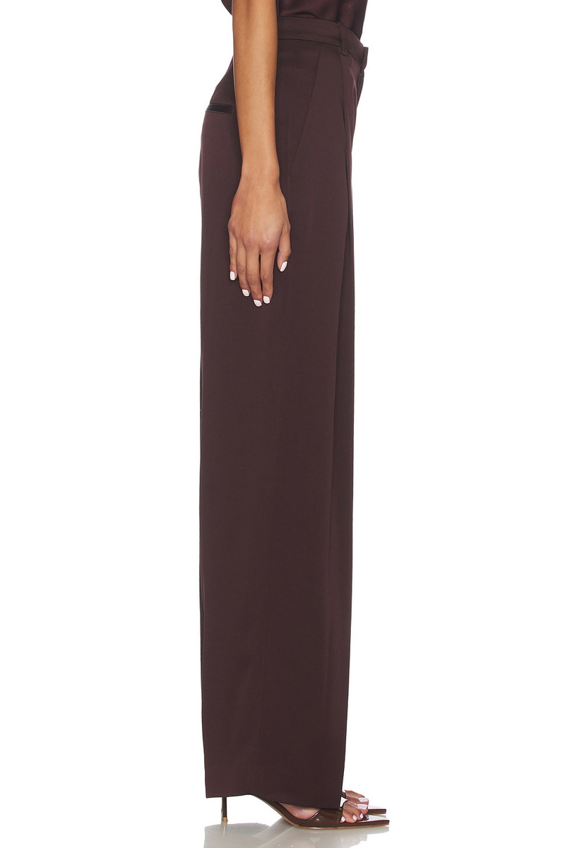 Vince Mid Rise Wide Leg Pleated Trouser outlook