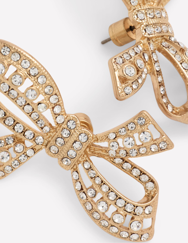 Jewel Novelty Earrings-Gold Colour 3