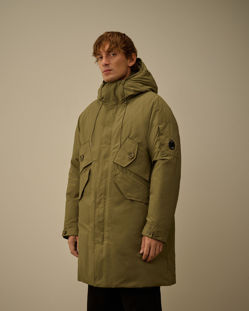 Micro-M (R) Long Hooded Down Jacket 3