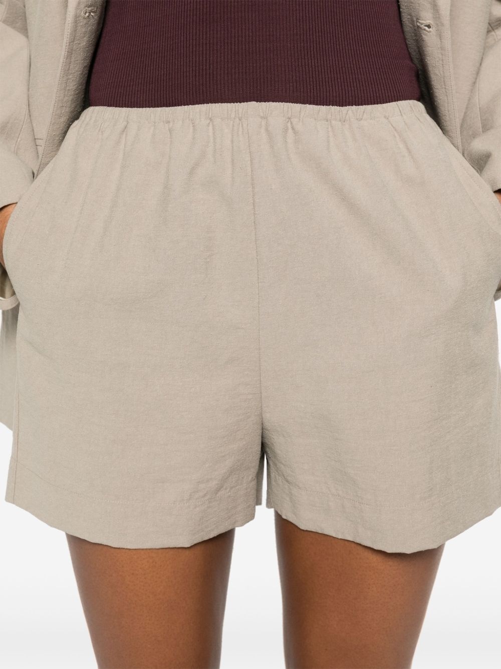 straight-leg shorts - 5