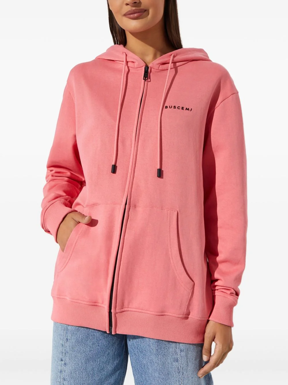 zip-up sweatshirt - 1