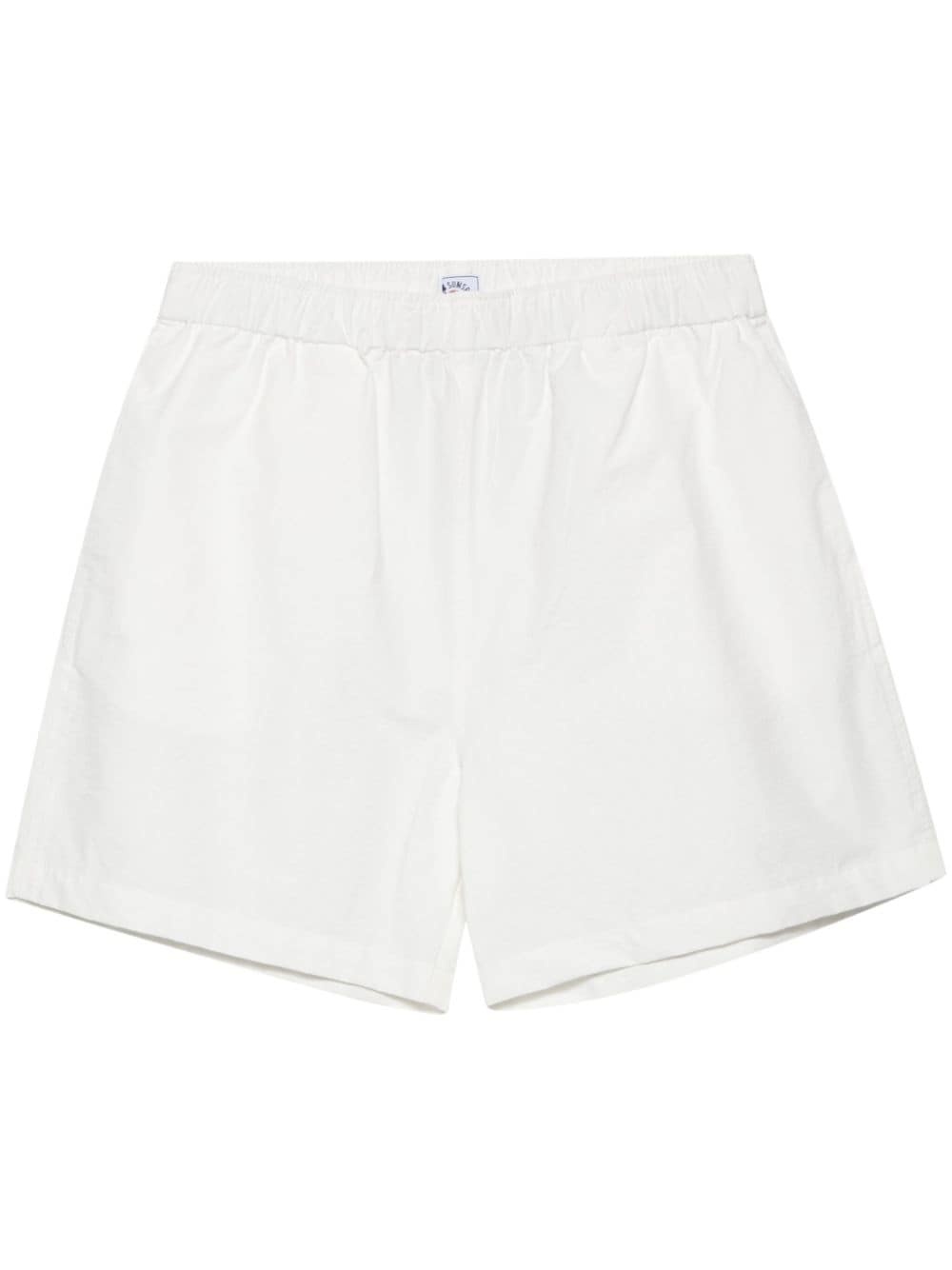 elasticated-waistband ripstop shorts - 1