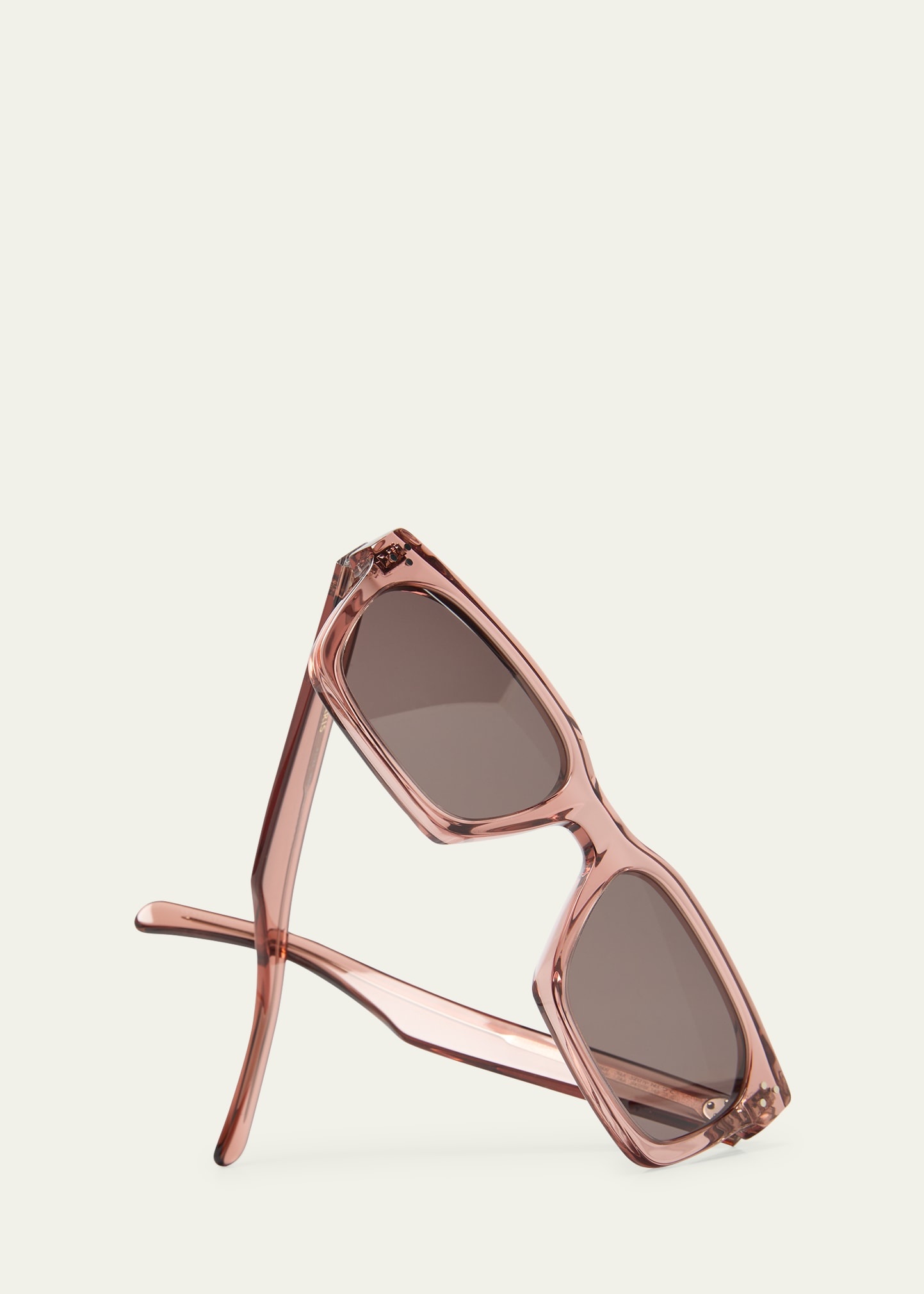Men's Triomphe Pilot Metal Sunglasses - 5