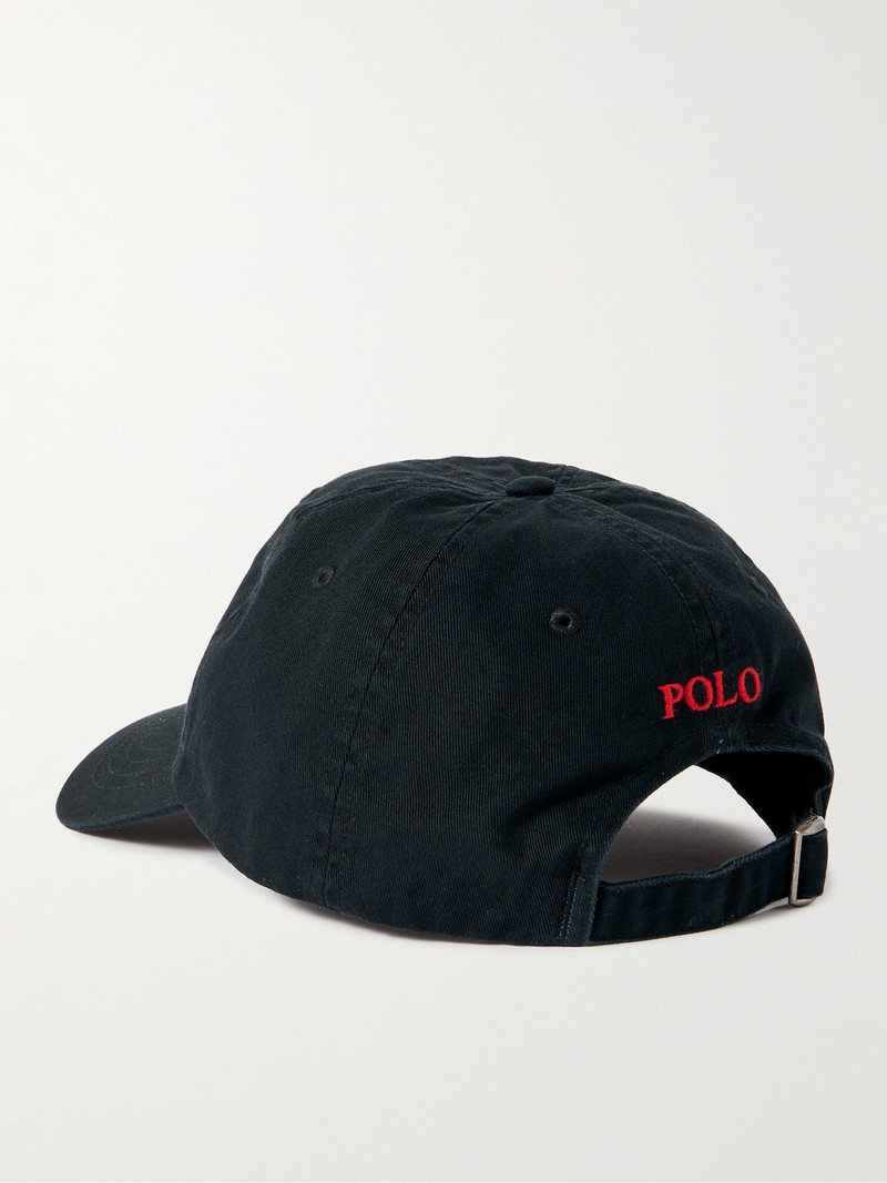 Logo-Embroidered Cotton-Twill Baseball Cap 3