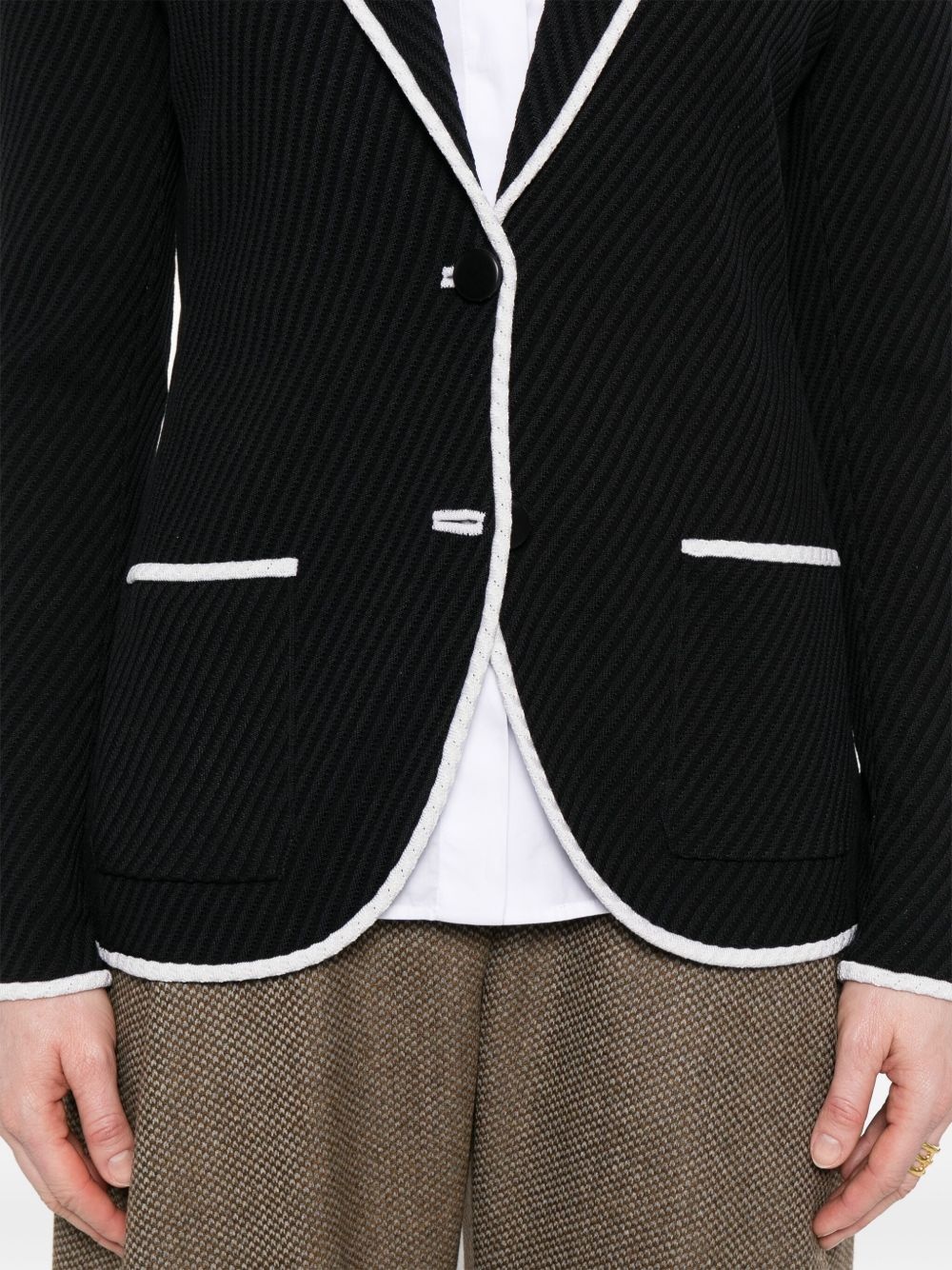 single-breasted blazer - 5