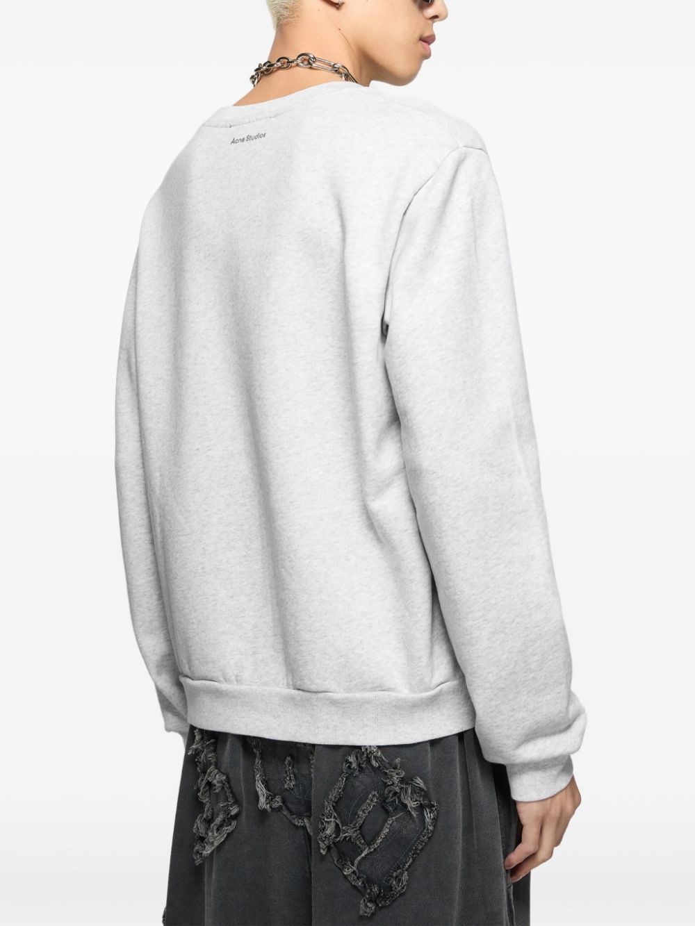 fleece crew-neck sweatshirt - 6