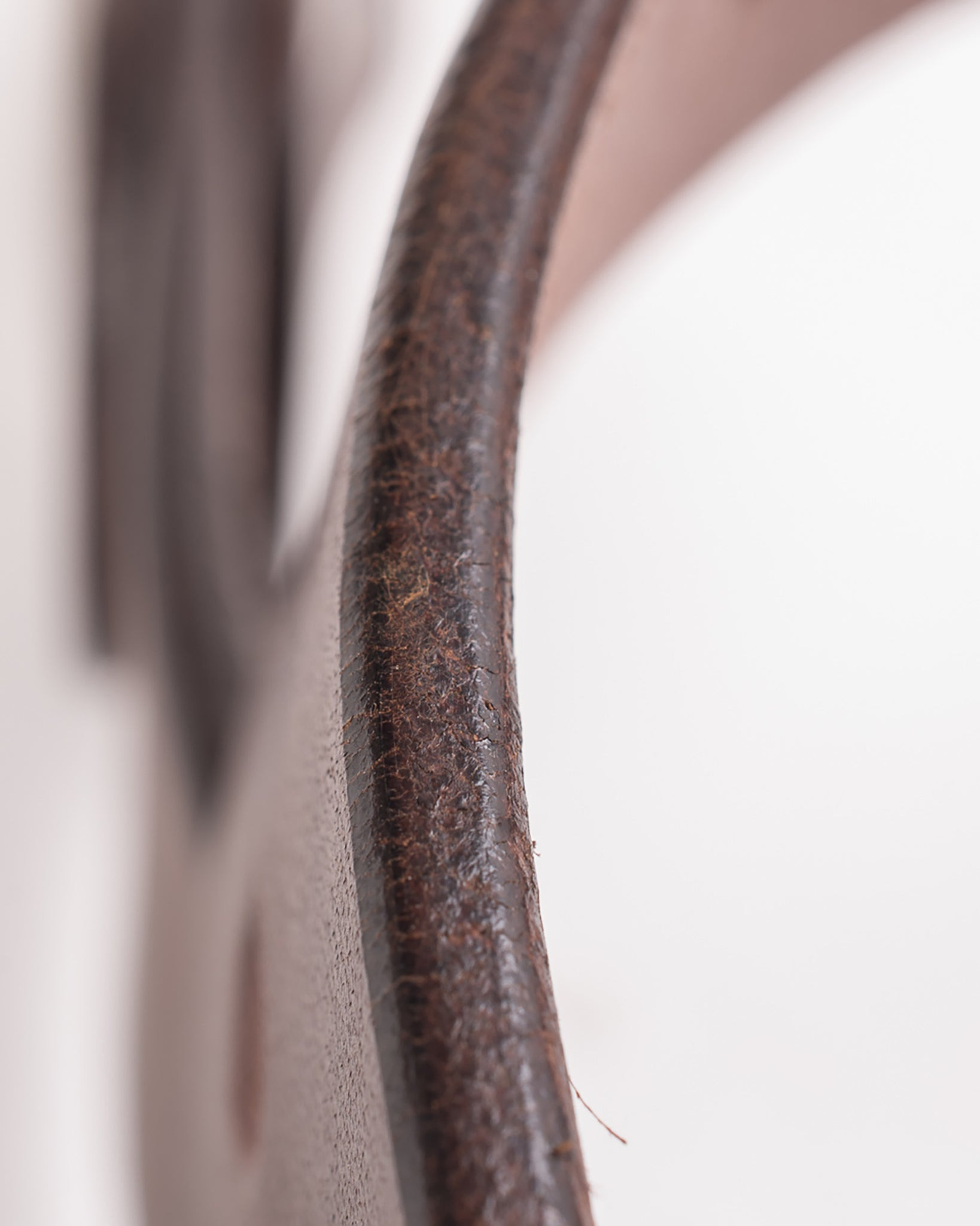 IHB-08-BRN Heavy Duty "Tochigi" Leather Belt with Nickel Plated Garrison Buckle - Brown - 8