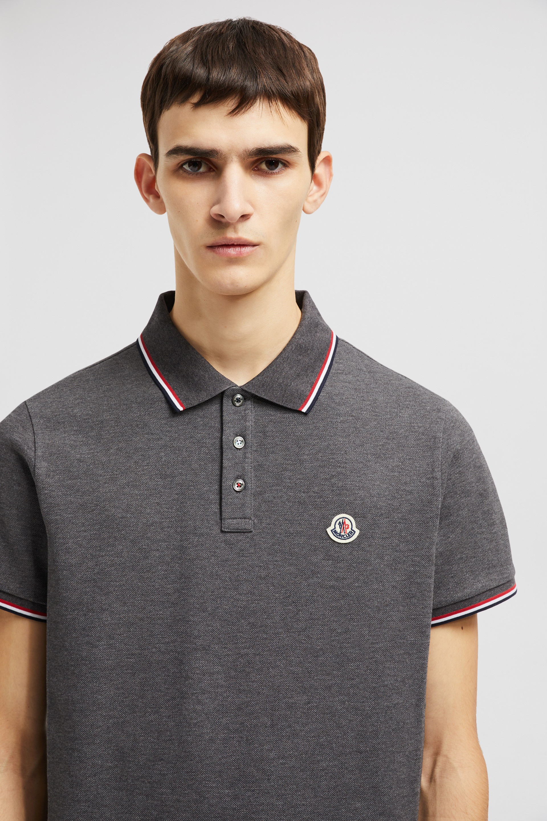 Tricolor-Trimmed Cotton Piquet Polo Shirt - 4
