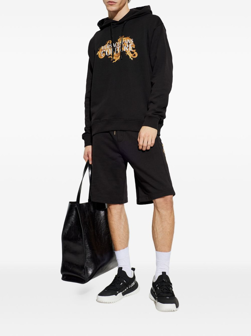 VERSACE JEANS COUTURE graphic-print hoodie outlook