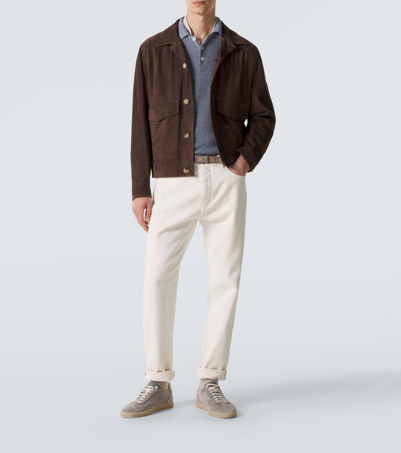 Brunello Cucinelli Suede jacket outlook