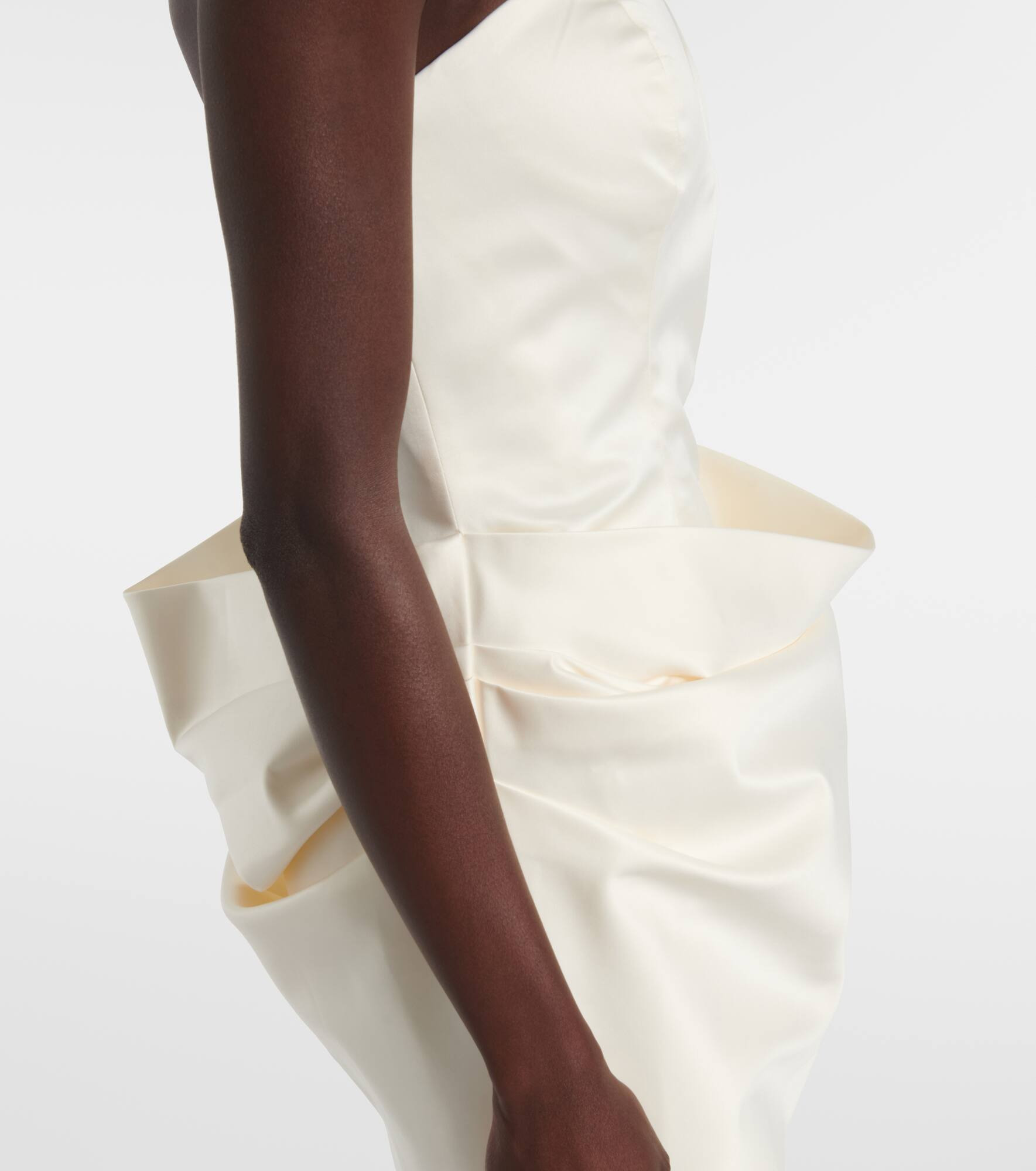 Draped bustier dress - 5