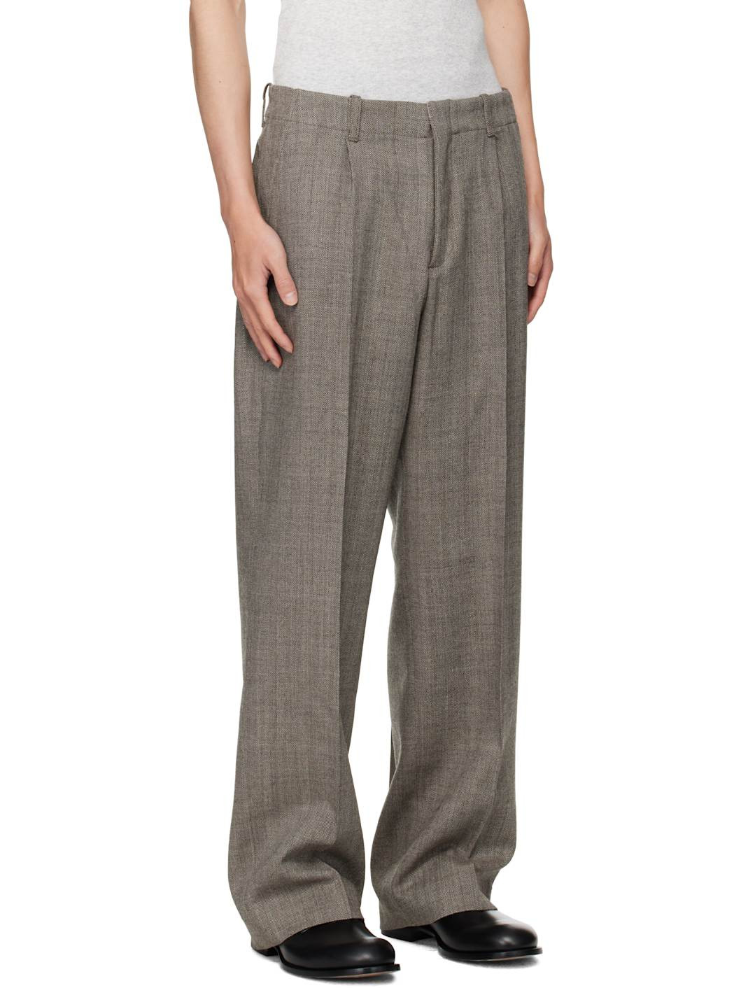 Brown Borrowed Trousers - 2