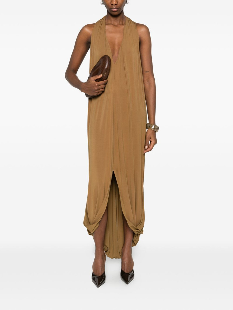 ESSE Studios V-neck split dress outlook