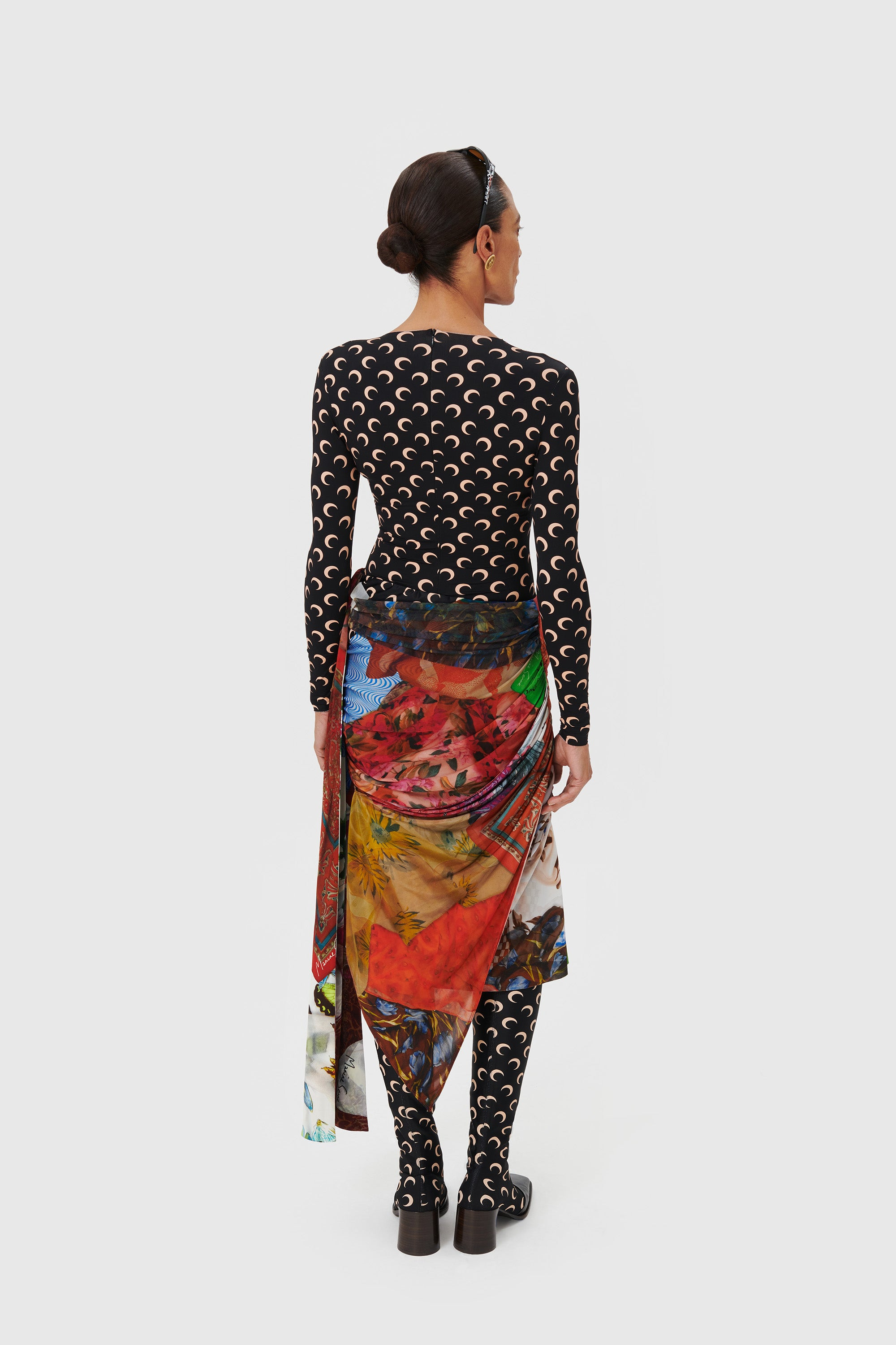 Recycled Jersey Moon Catsuit - 4