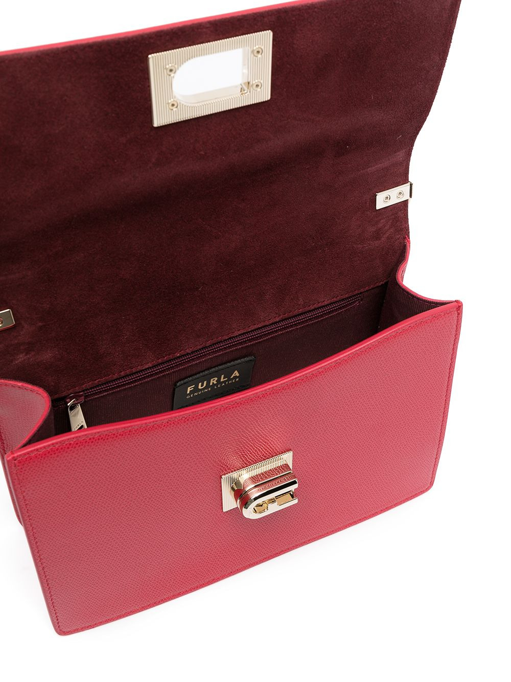 clasp-fastening crossbody bag - 5