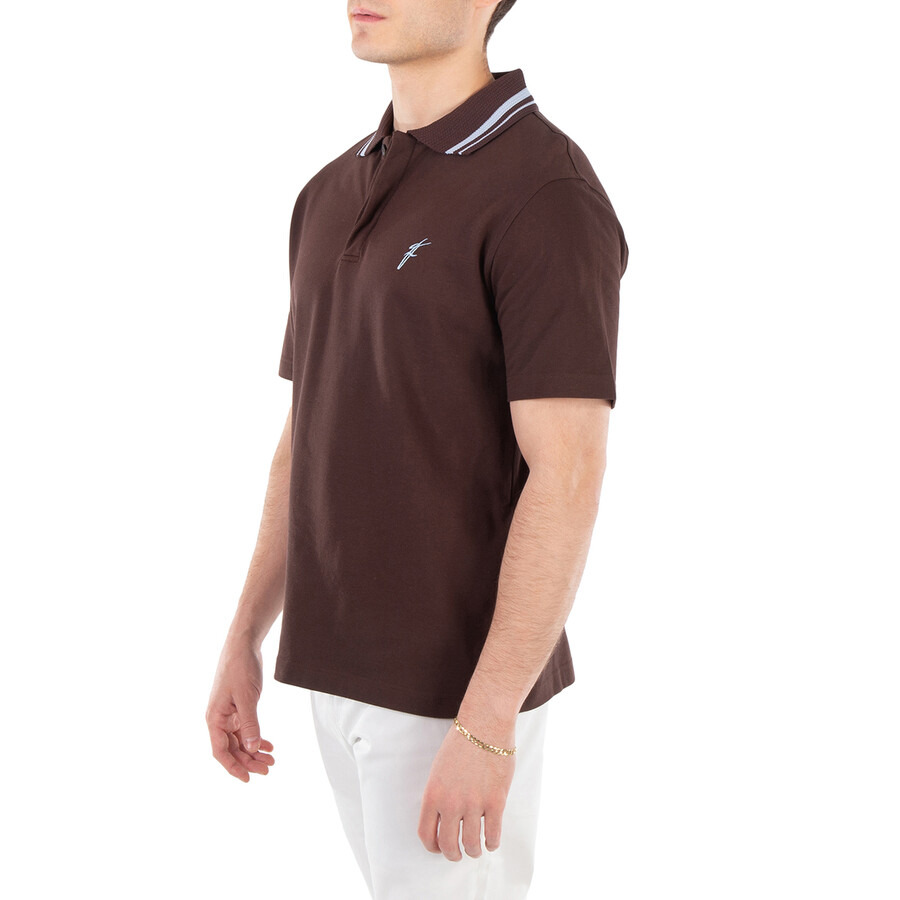 Ferragamo Short Sleeve Cotton Polo Shirt - 4
