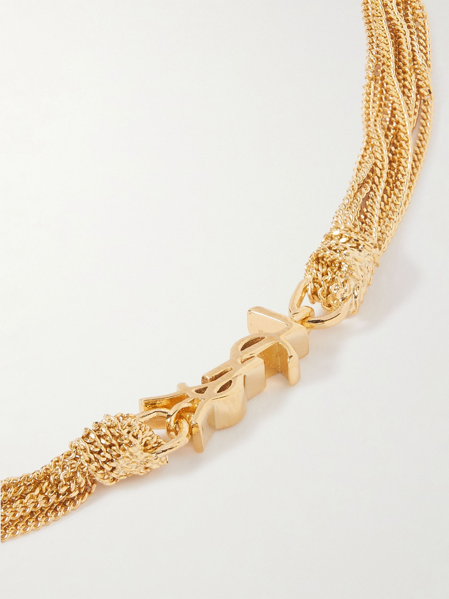 Gold-tone bracelet Gold - 4