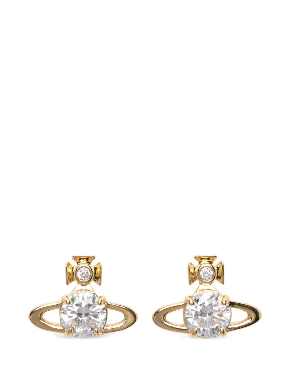 Reina crystal-embellished earrings - 1
