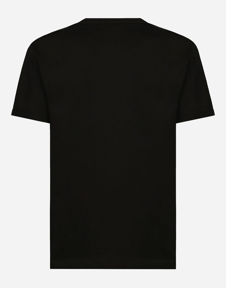 Cotton T-shirt with embroidery - 2