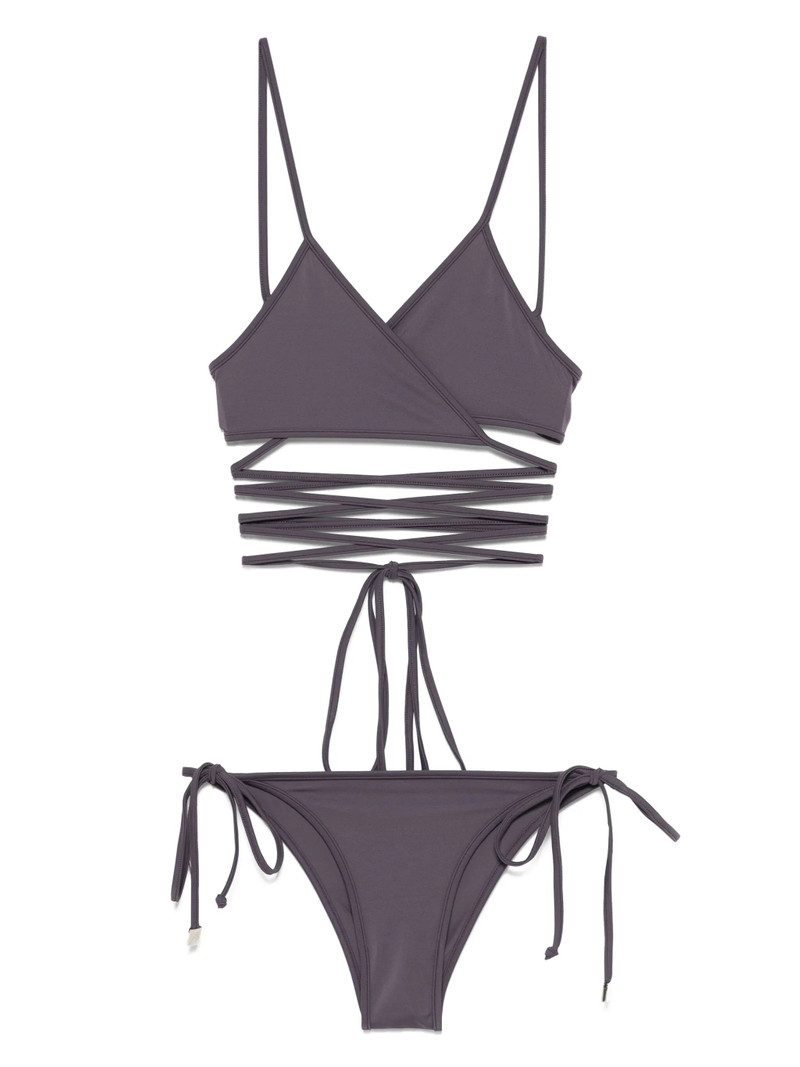Lace-up Bikini - 1