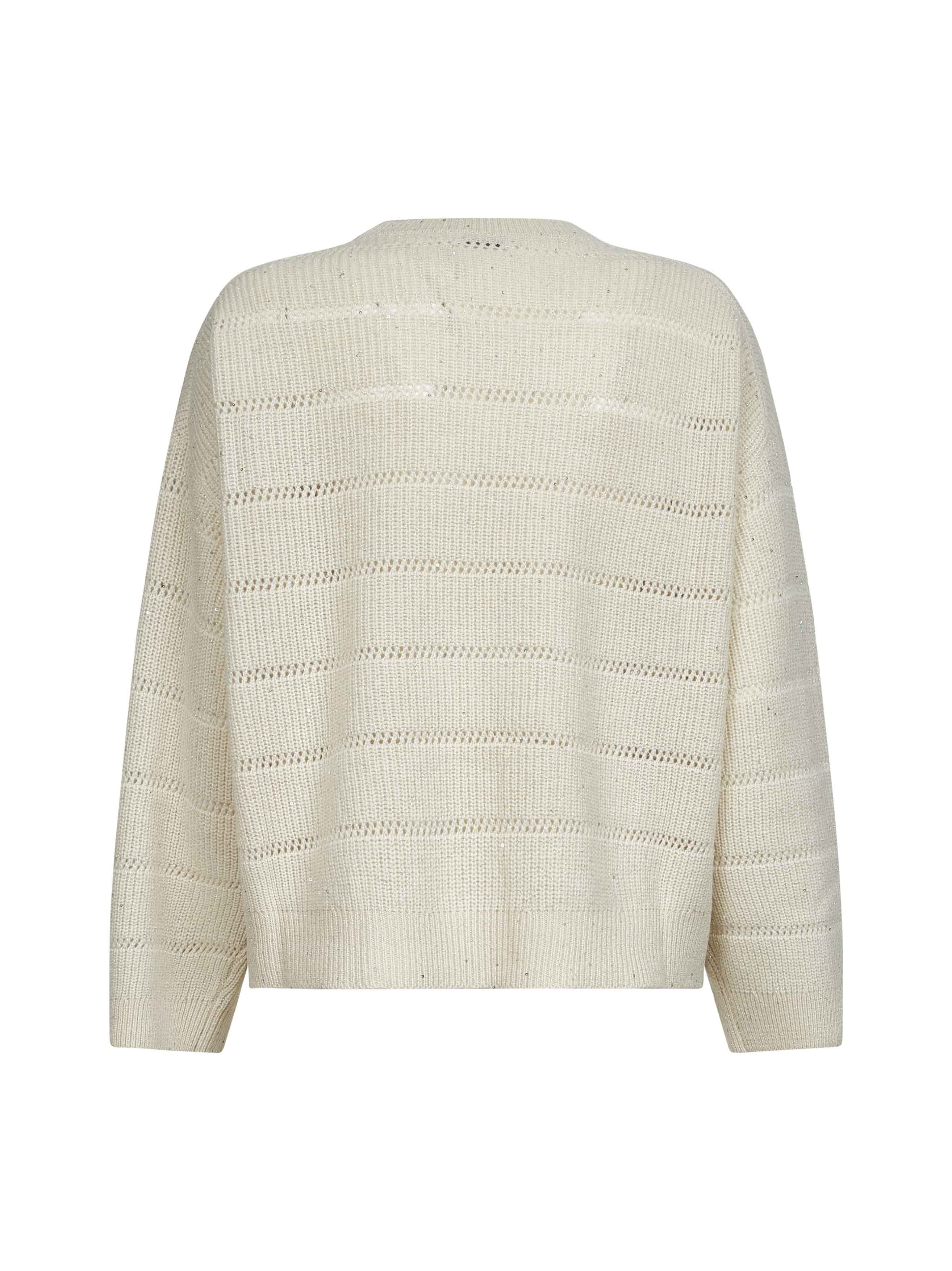 Ivory Diamond cashmere and wool sweater - 2