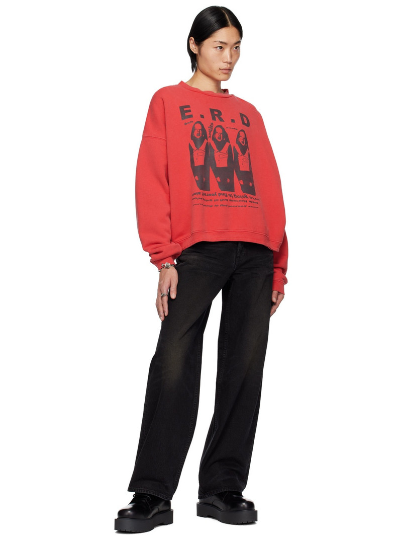 Enfants Riches Déprimés Red Graphic Sweatshirt outlook