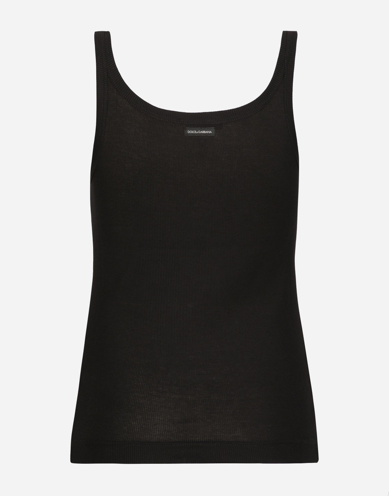 Dolce & Gabbana Fine-rib tank top outlook