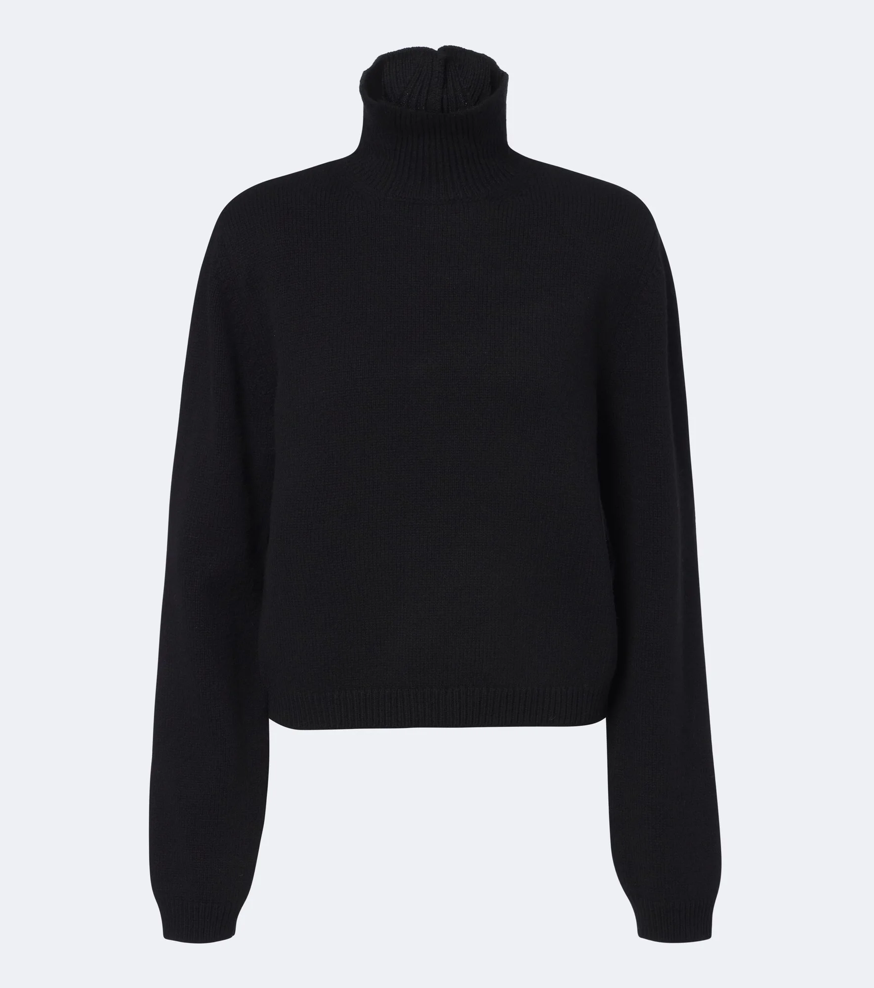 Wool and cashmere turtleneck sweater - 1